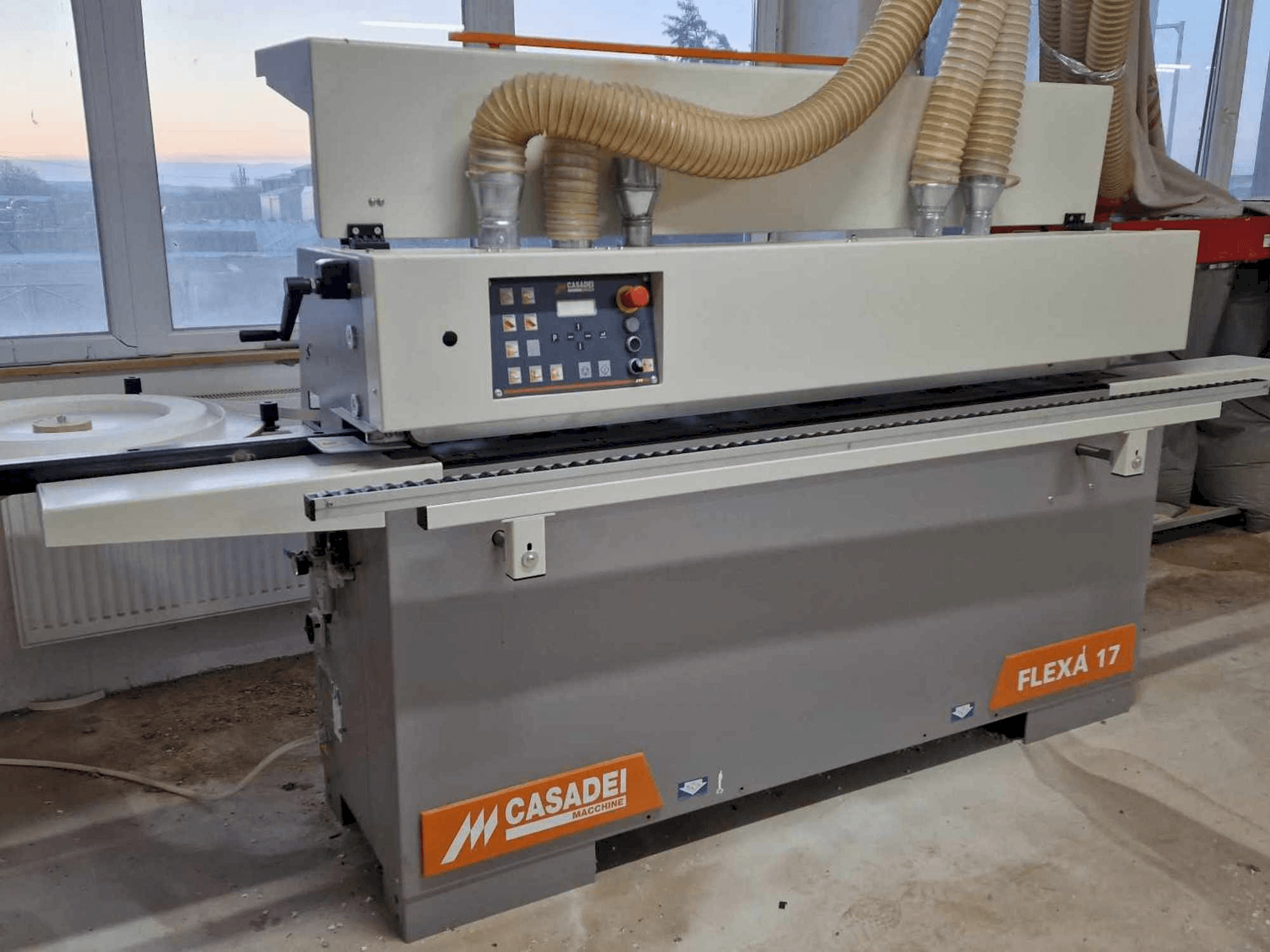 Left side view of CASADEI Flexa 17 machine