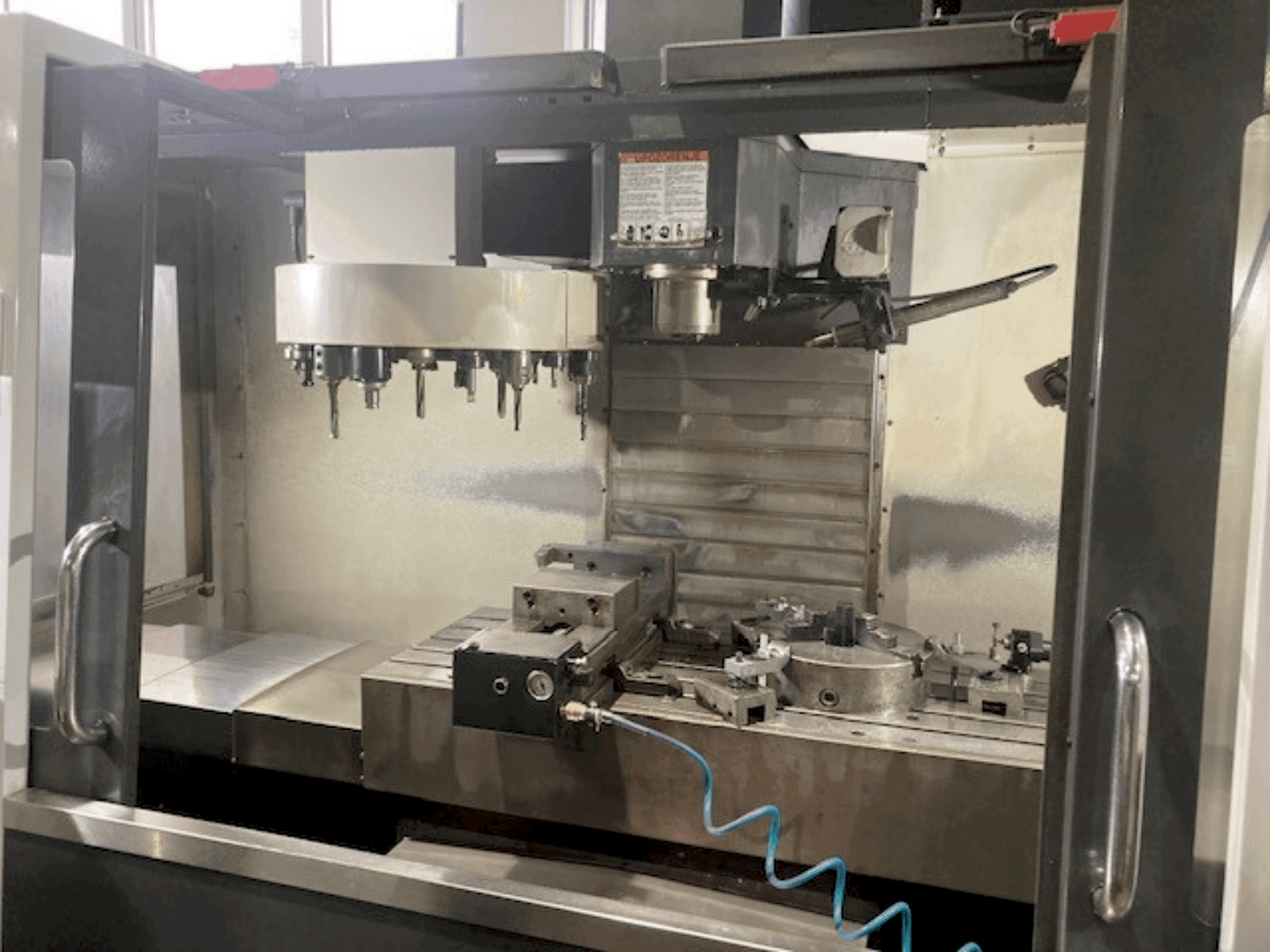 Front view of HAAS VF 3 machine