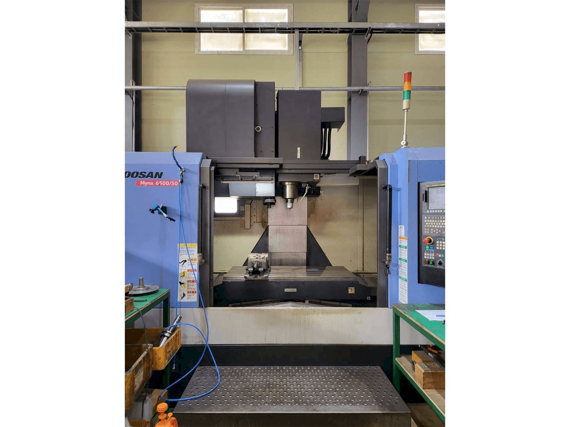 Front view of Doosan MYNX 6500/50 machine