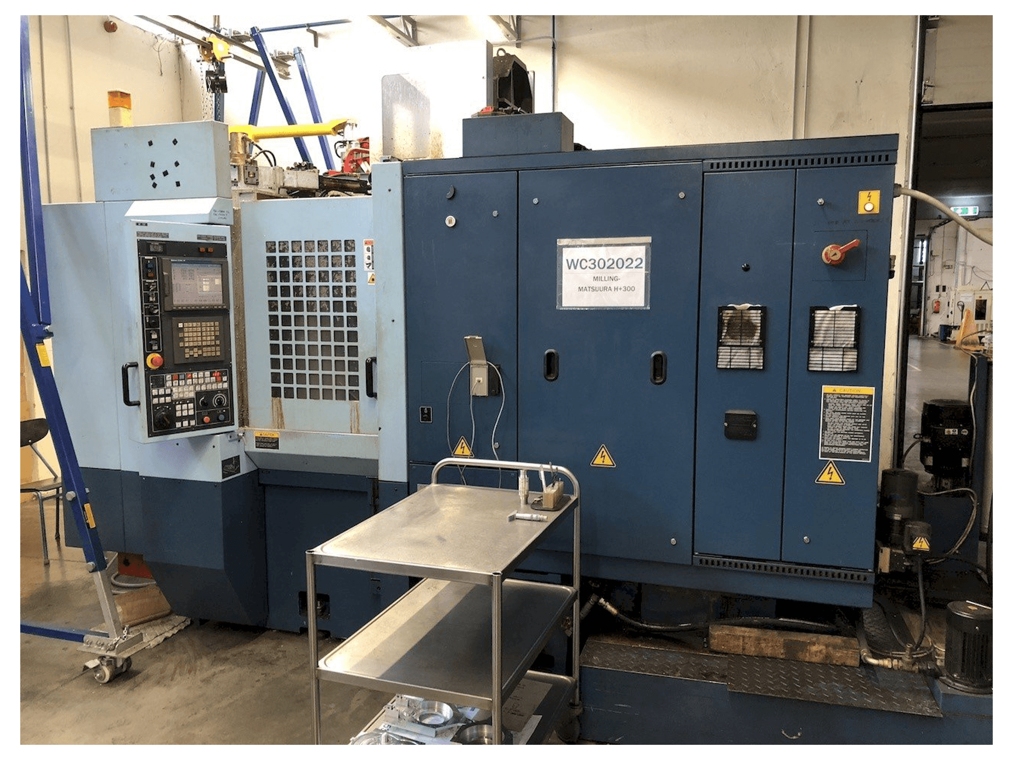 Front view of Matsuura H Plus-300 machine