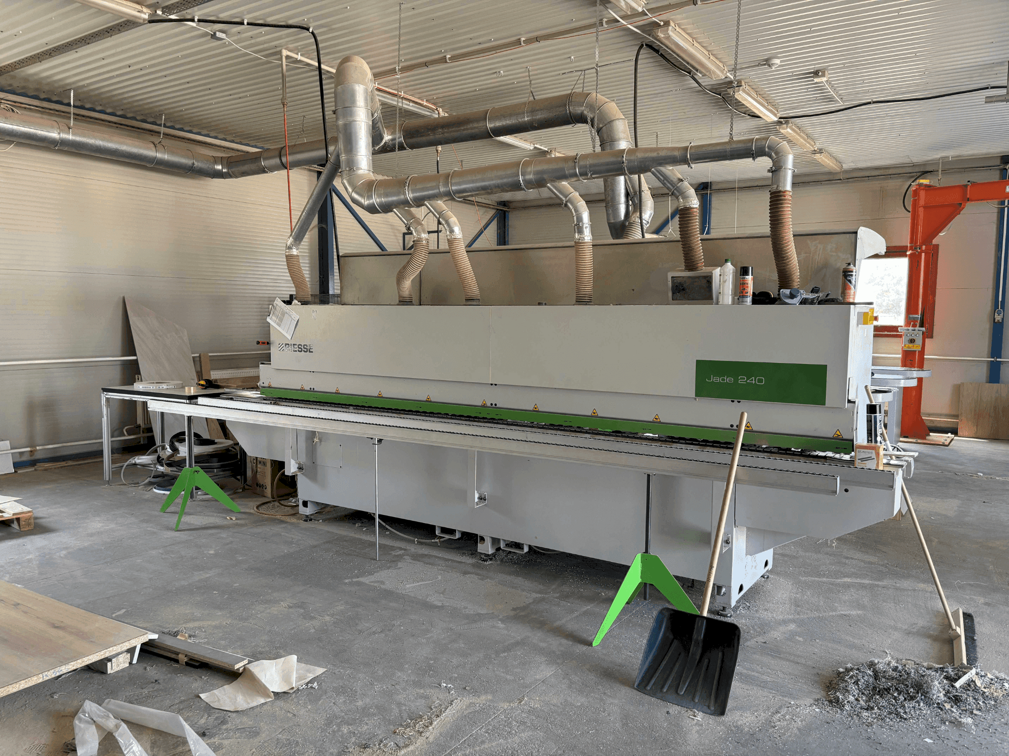 Front view of BIESSE Jade 240 machine