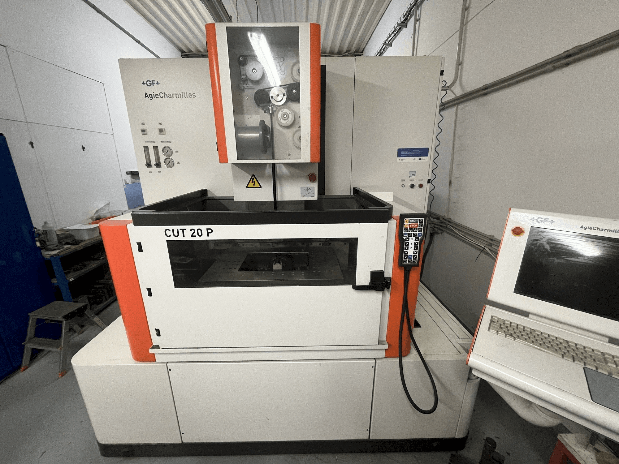 Front view of AgieCharmilles CUT 20 P machine