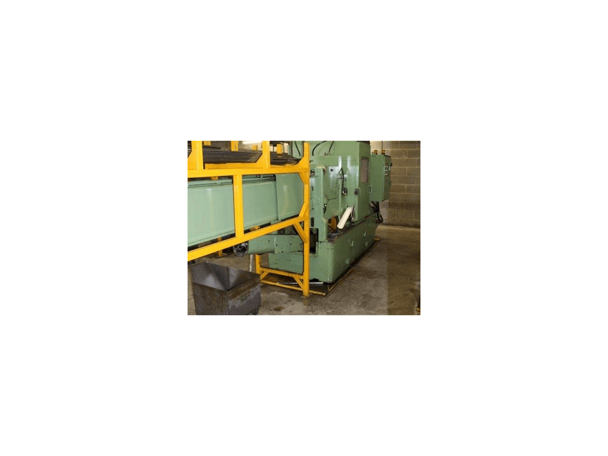 Front view of Wickman 1"-6 machine