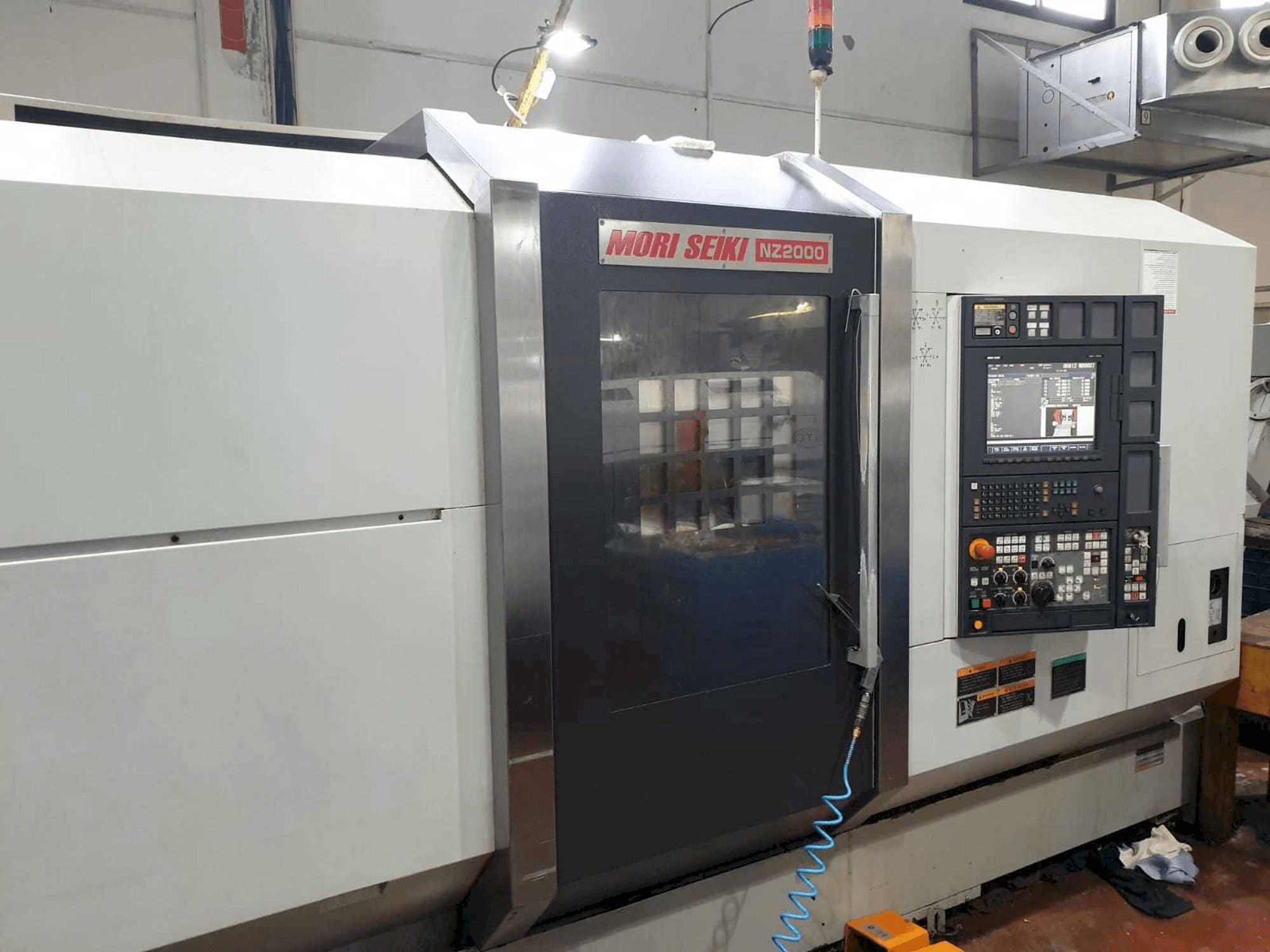 Front view of MORI SEIKI NZ2000 T3Y3 machine