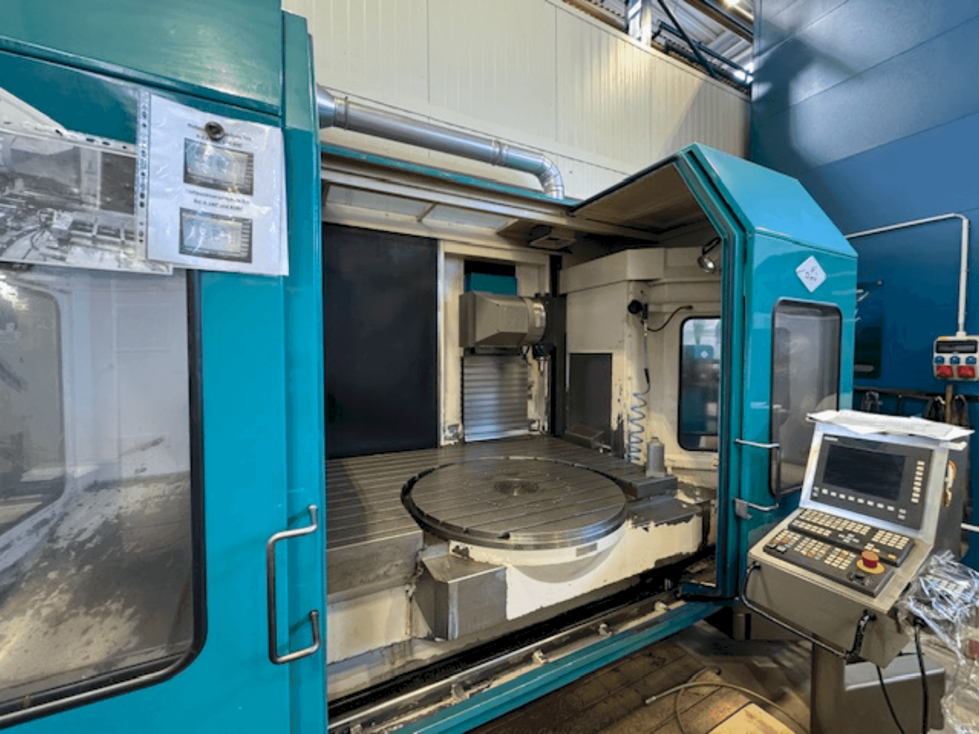 Front view of OMV BPF-4 1200 machine