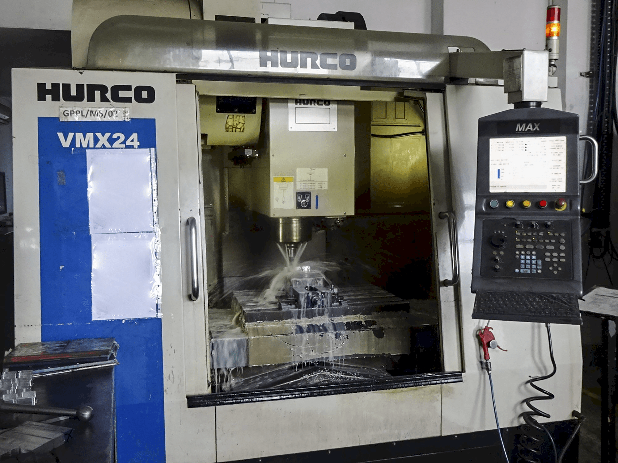 Front view of Hurco VMX 24 Machine