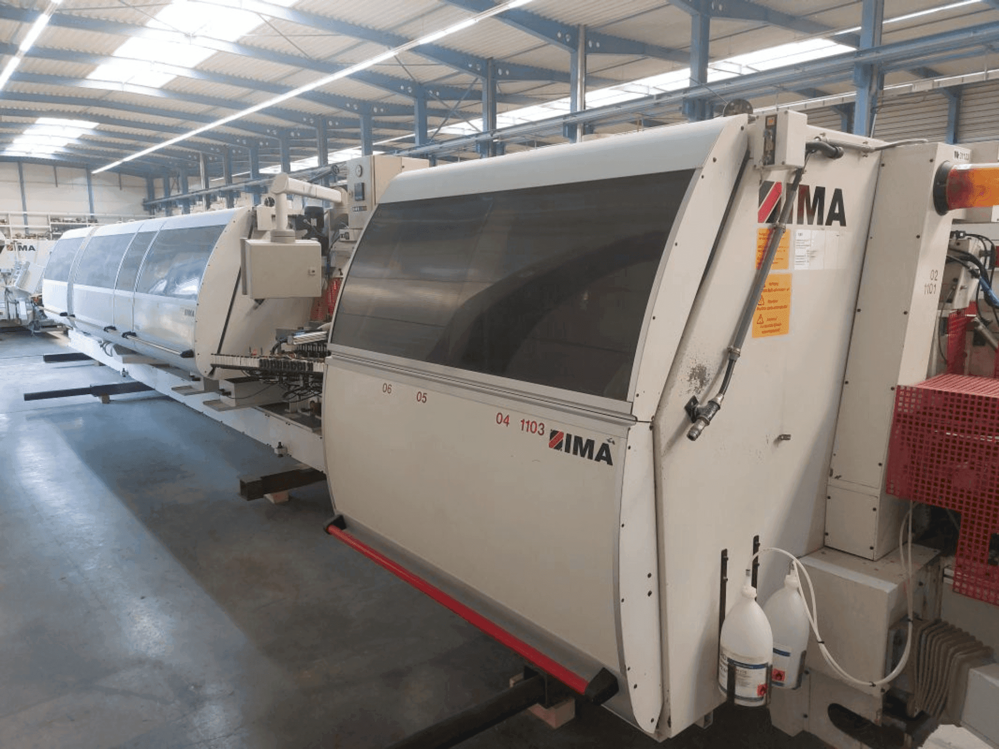 Front view of WEHRMANN COMBIMA machine