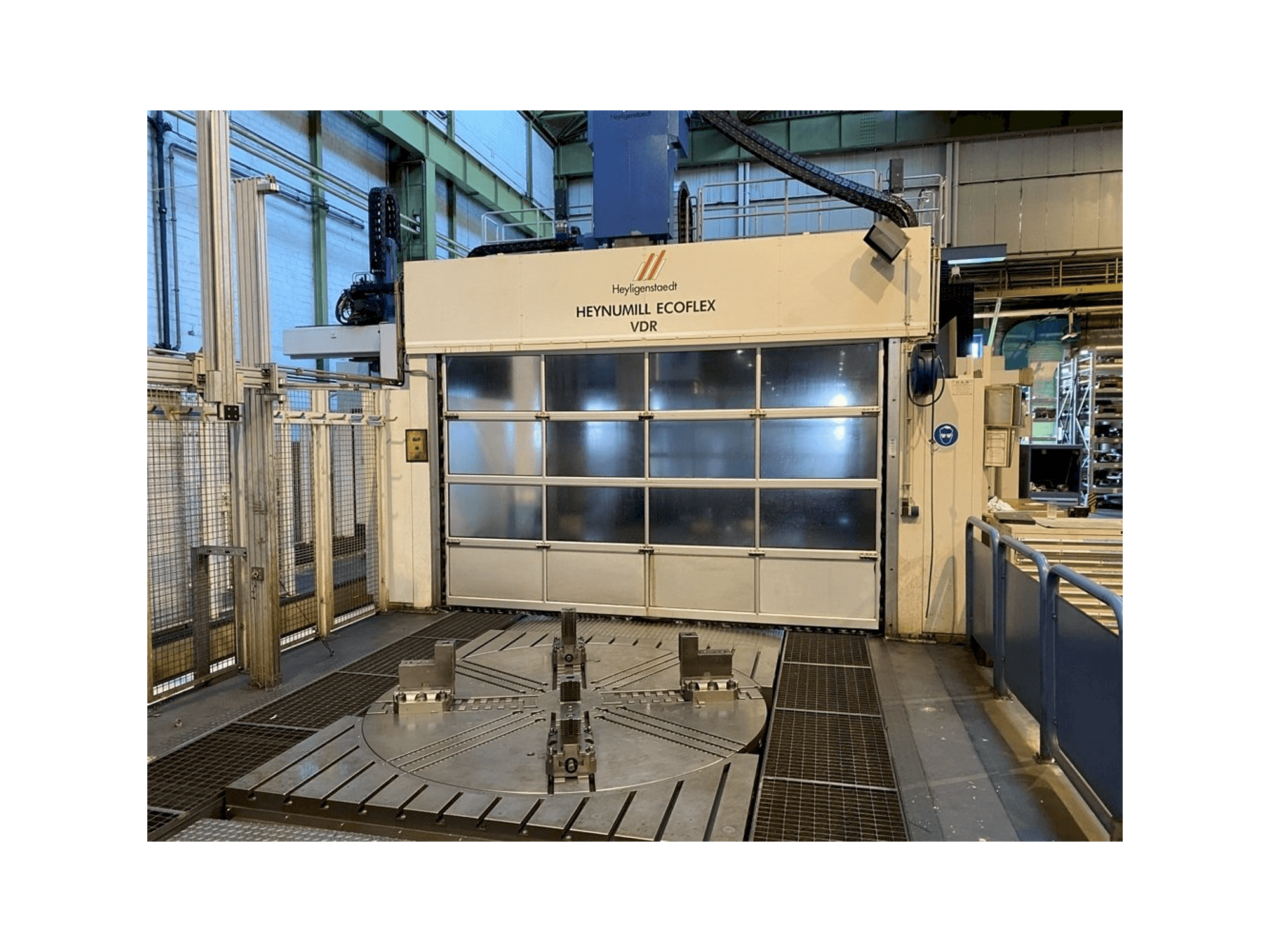 Front view of HEYLIGENSTAEDT HEYNUMILL ECOFLEX machine