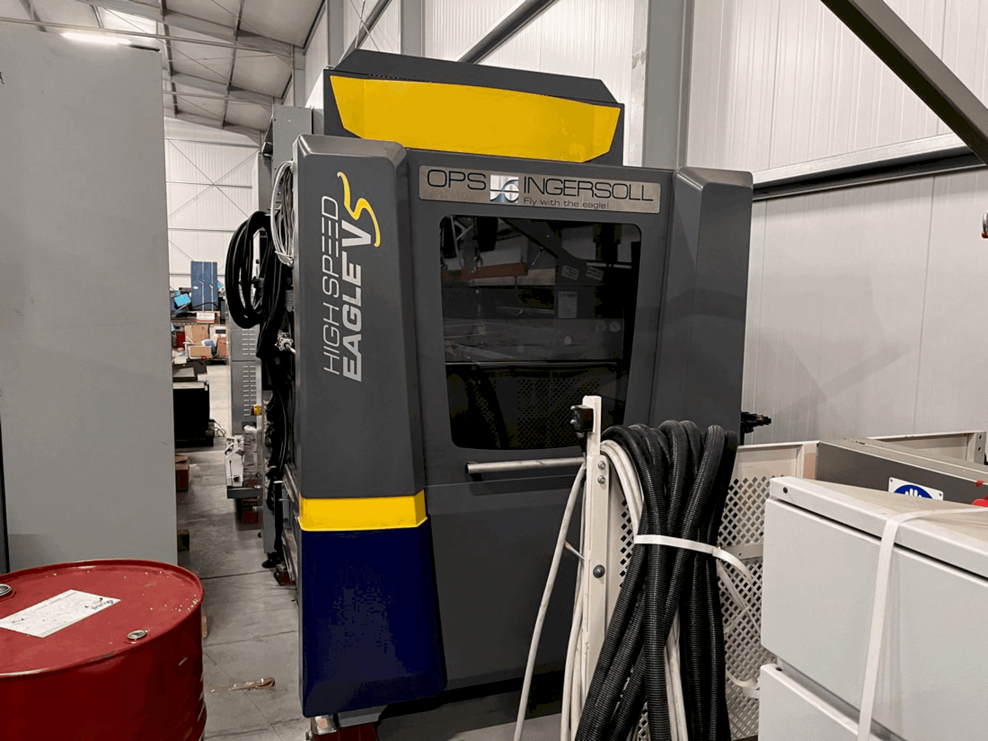 Front view of INGERSOLL High Speed Eagle V5 machine