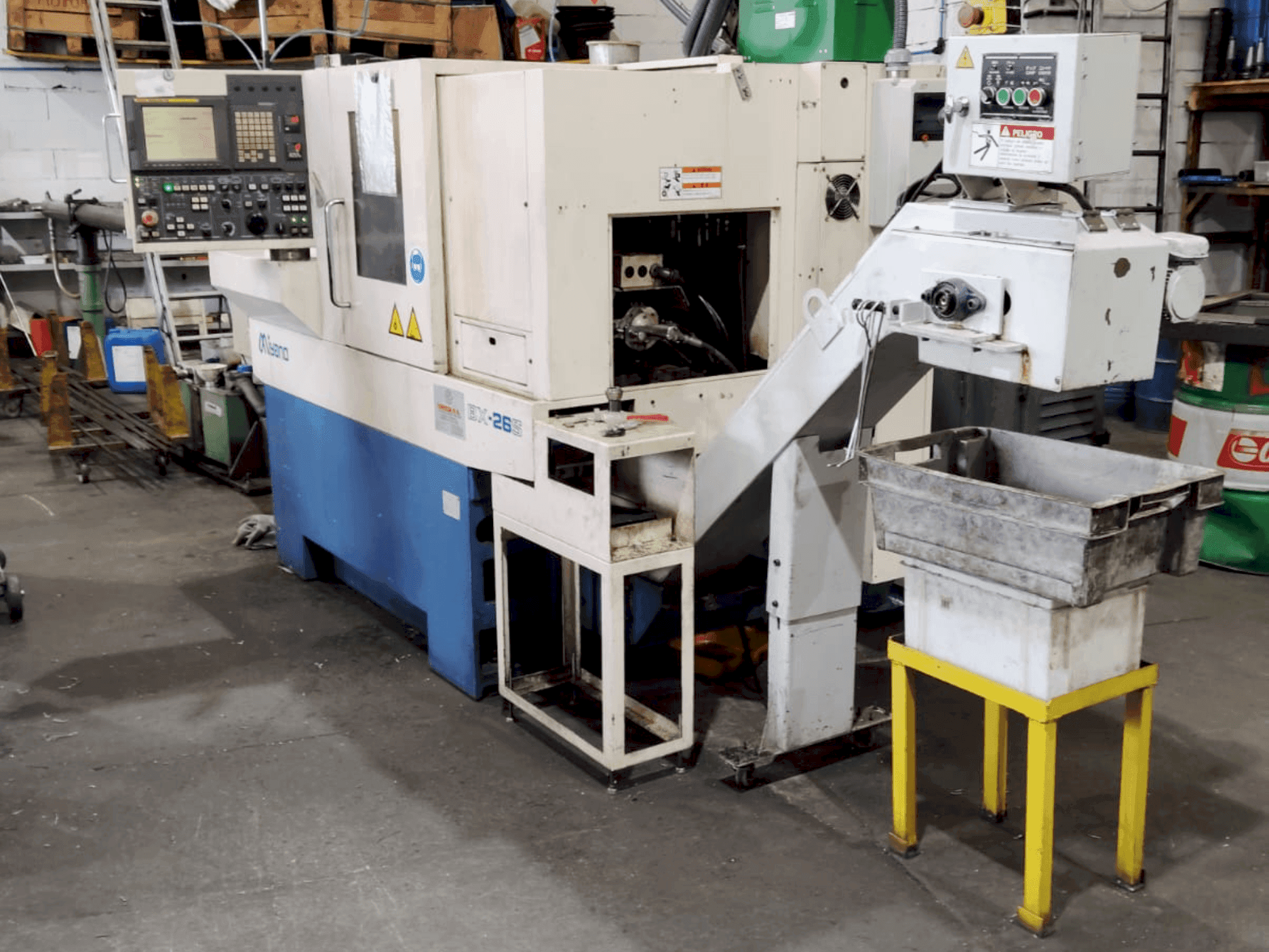 Front view of Miyano BX-26S machine