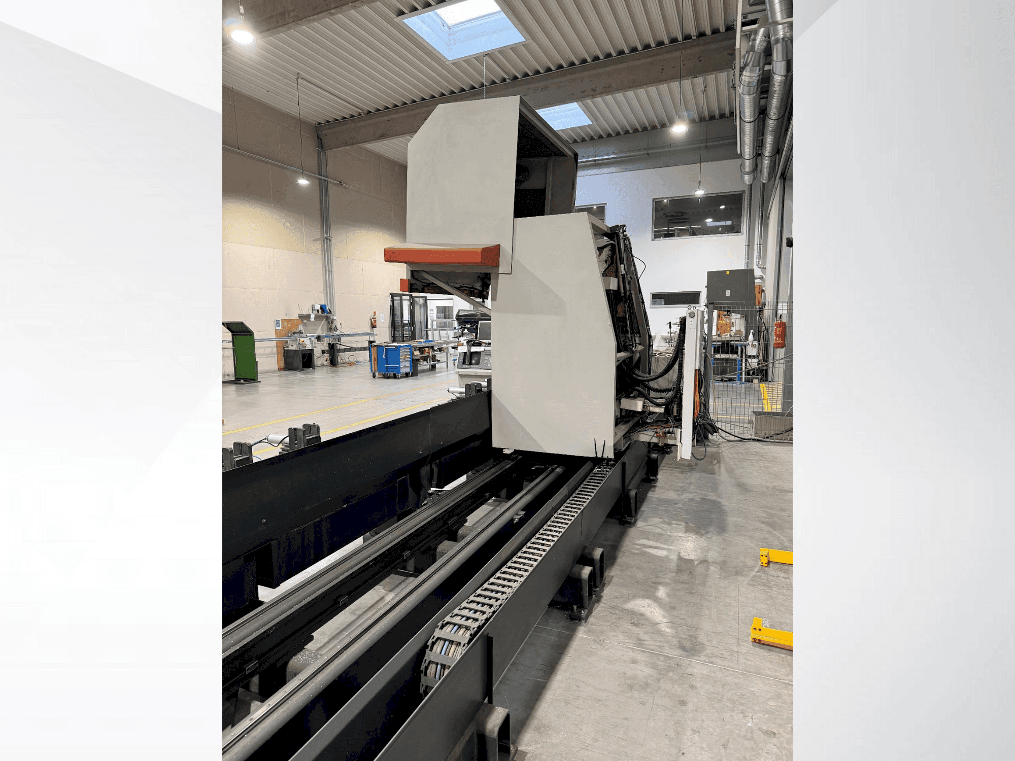Front view of Elumatec SBZ 130 machine