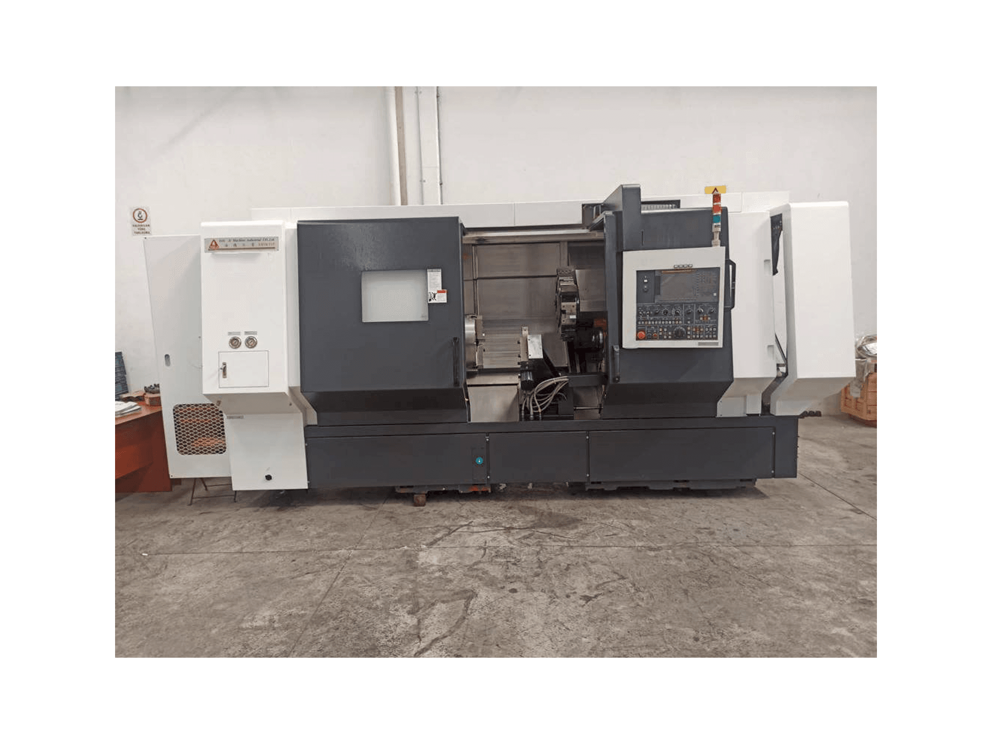 Front view of YOU JI Yv 36/135 machine