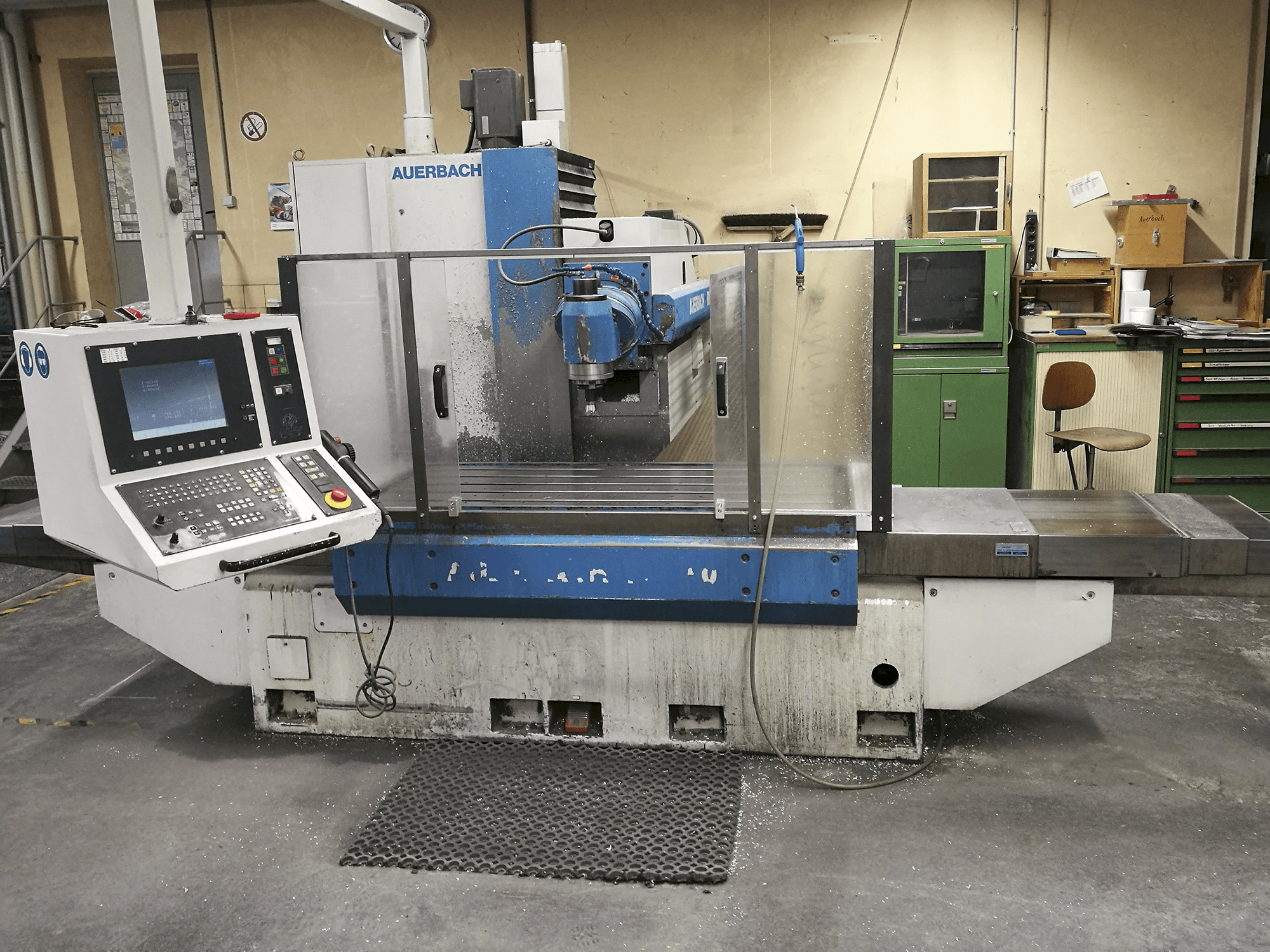 Front view of Auerbach FBE 1500 Machine