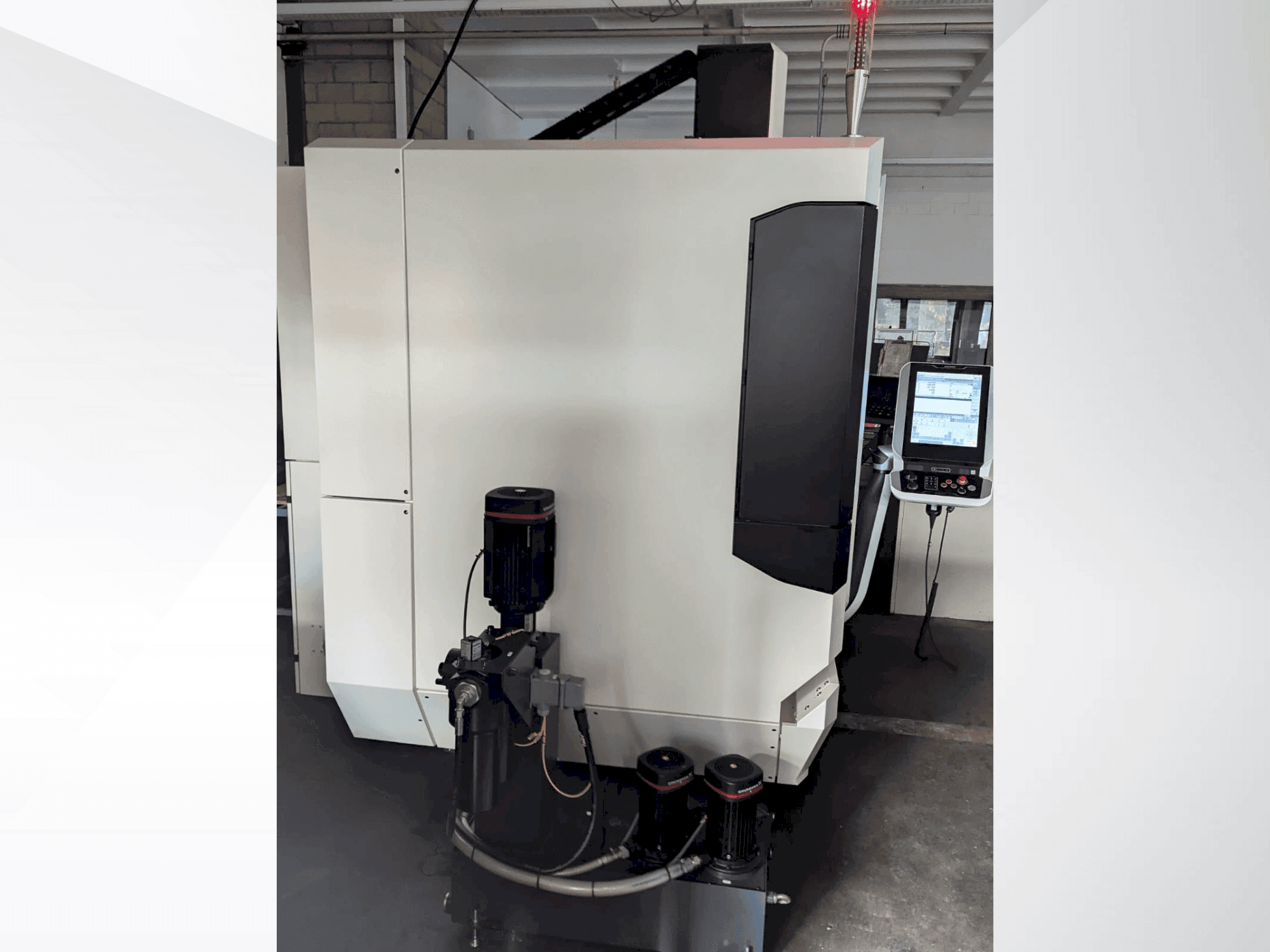 Front view of DMG MORI CMX 50U machine