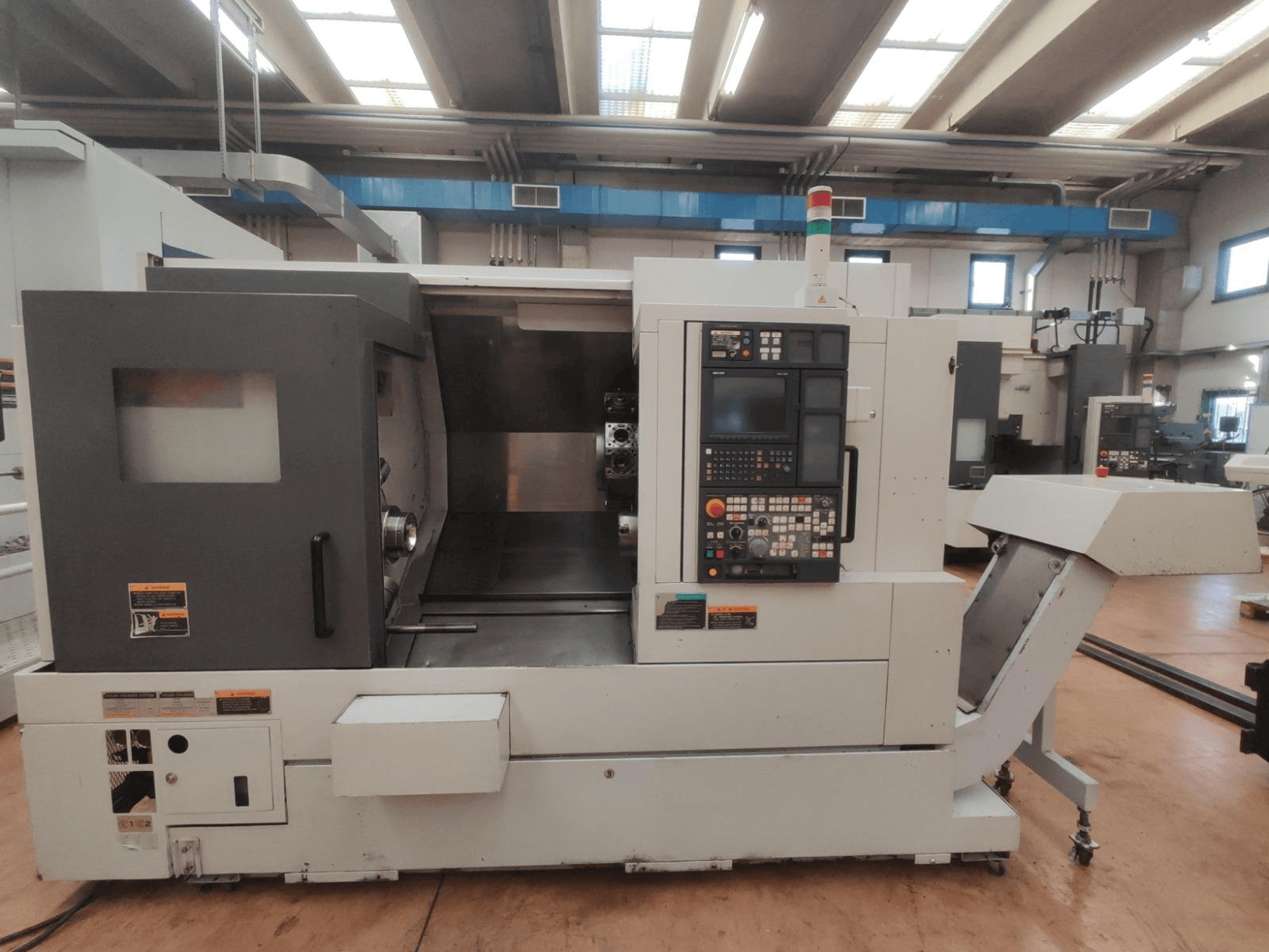 Front view of MORI SEIKI NL2500/700 SMC machine