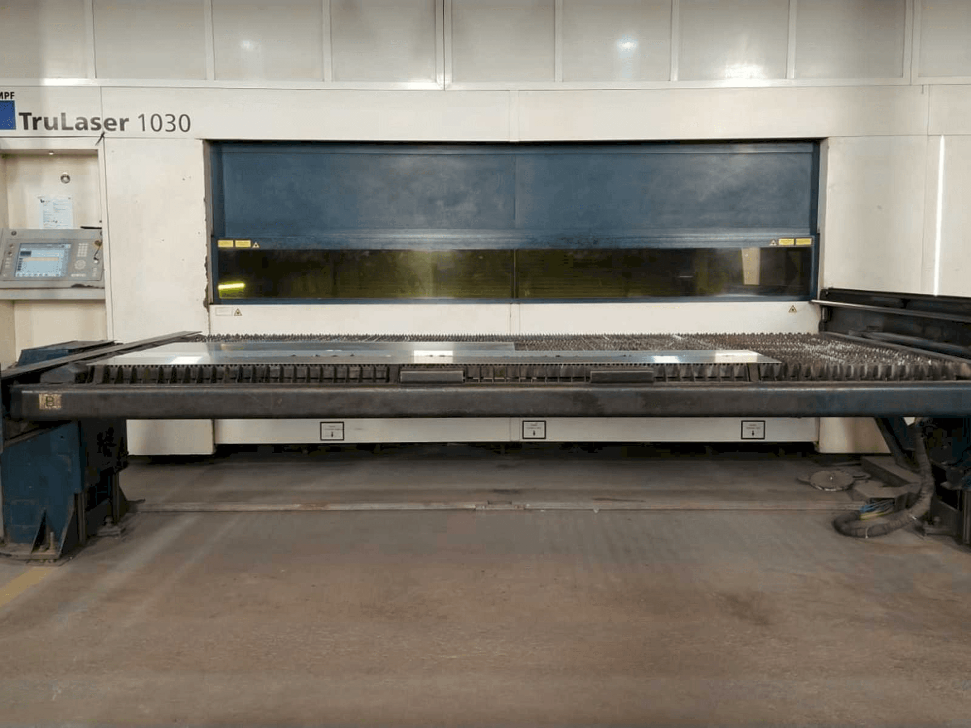 Front view of Trumpf True Laser 1030 machine