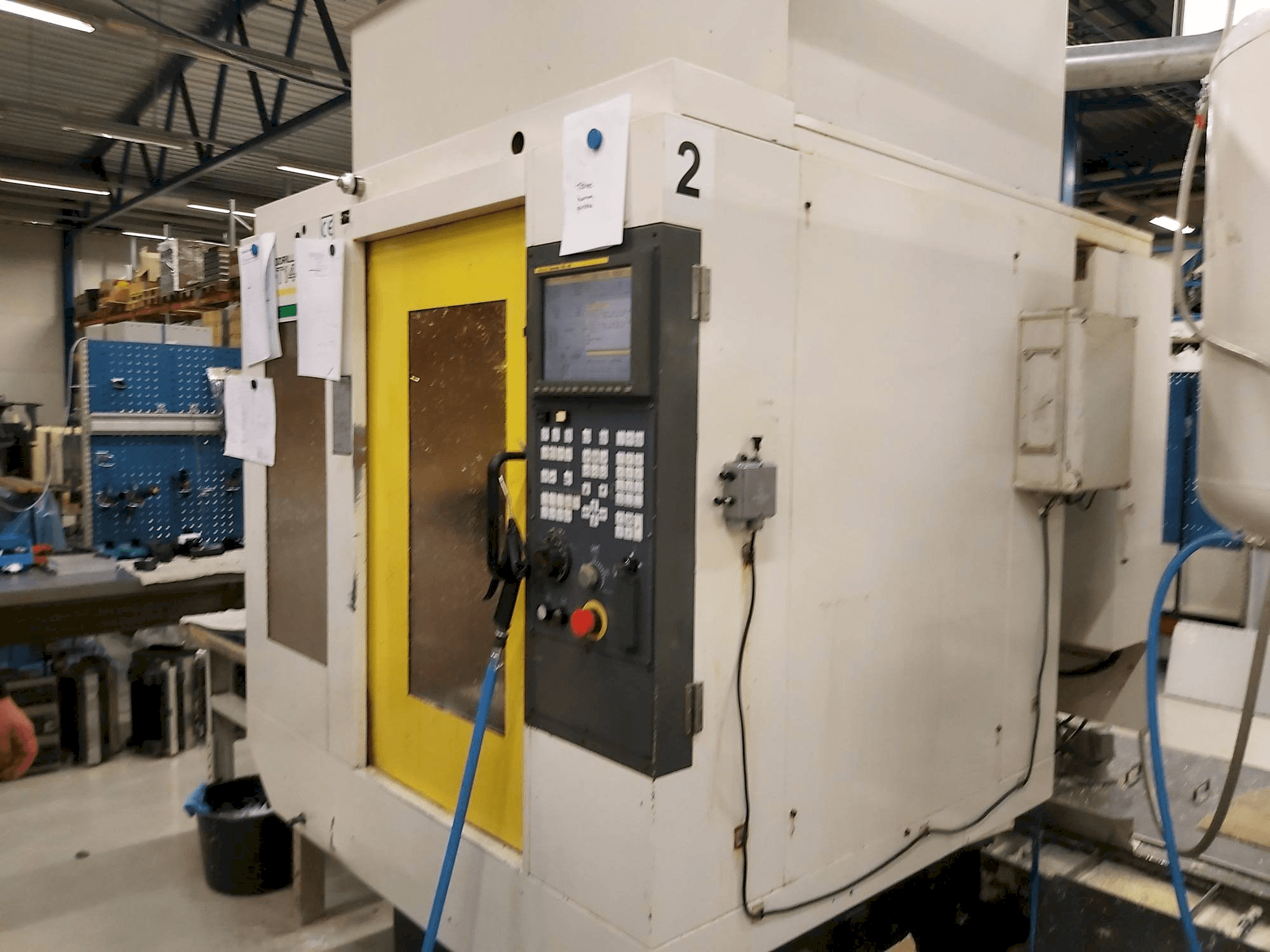 Front view of FANUC Robodrill alfa-T14iB machine