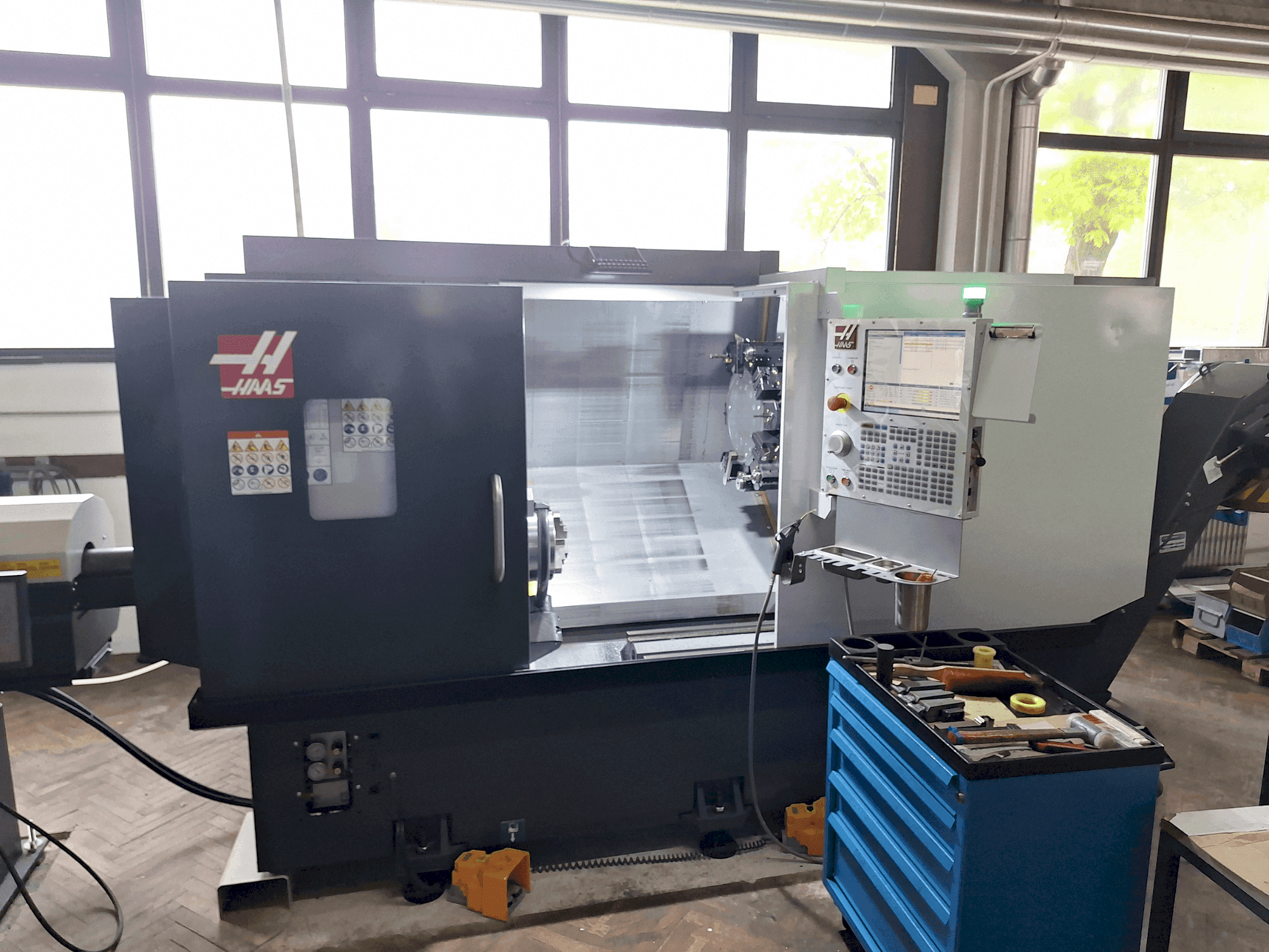 Front view of HAAS ST 30Y machine