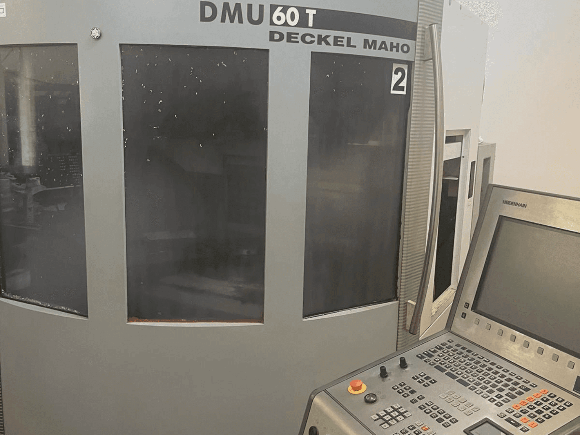 Front view of DMG DECKEL MAHO DMU 60T machine