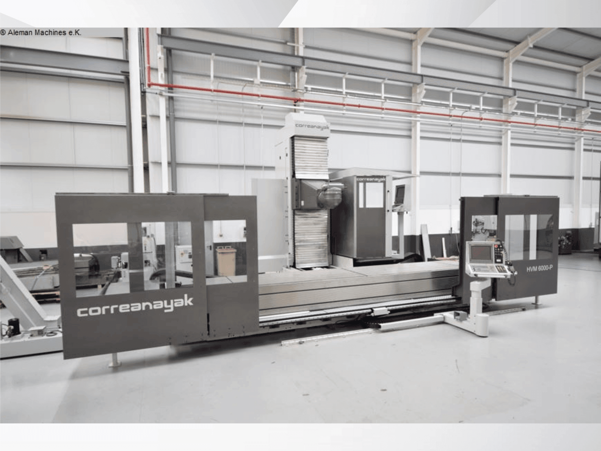 Front view of ANAYAK HVM 6000 machine