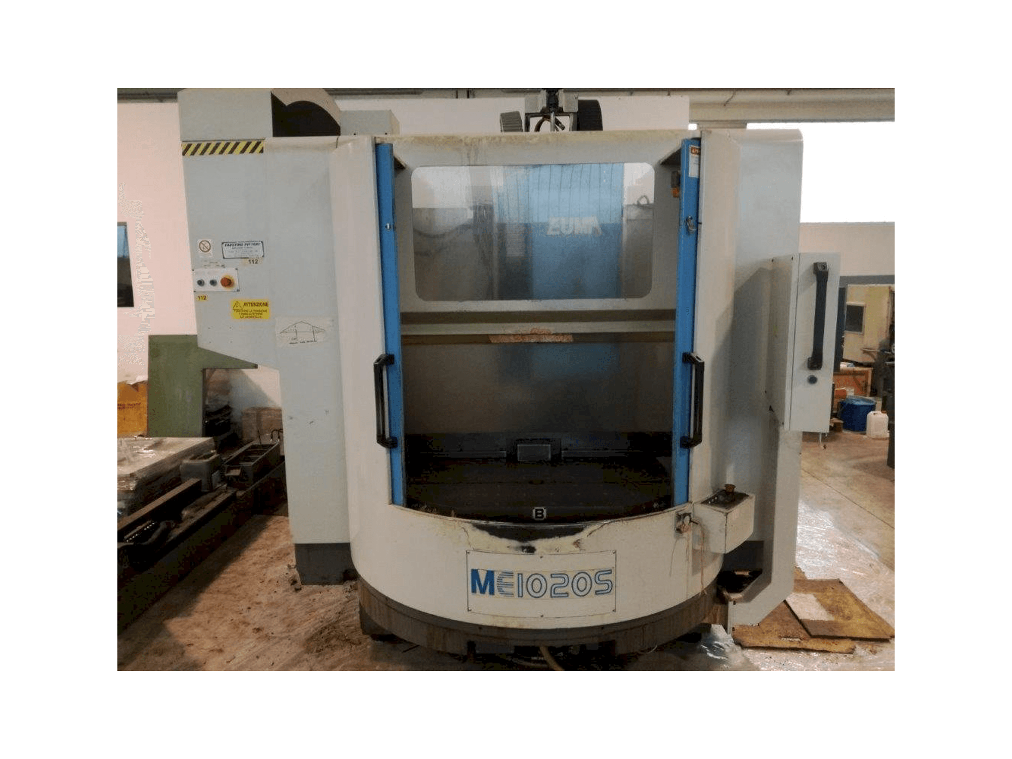 Front view of EUMATECH ME-1020 S machine