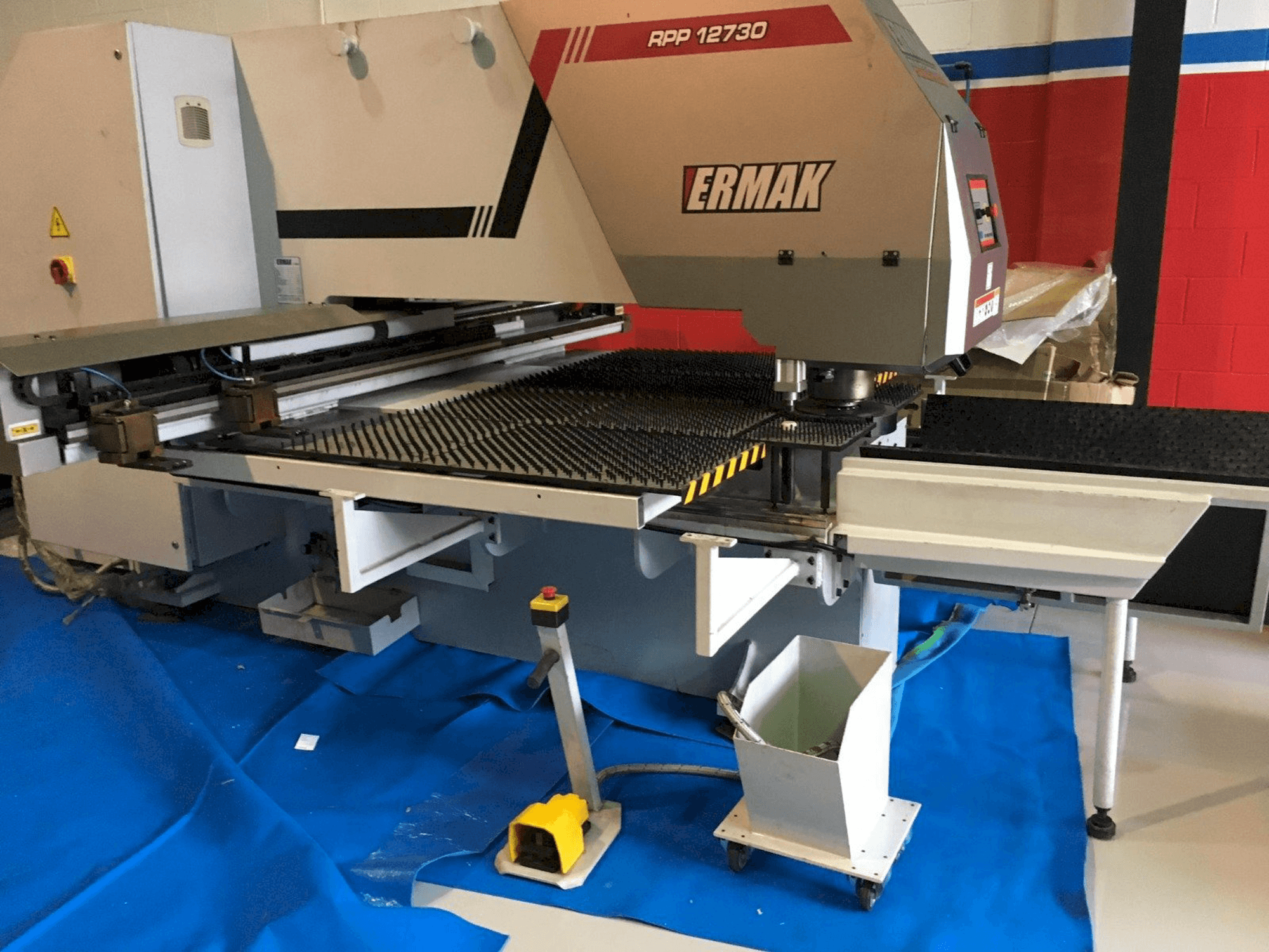 Front view of ERMAKSAN RPP 12730 machine