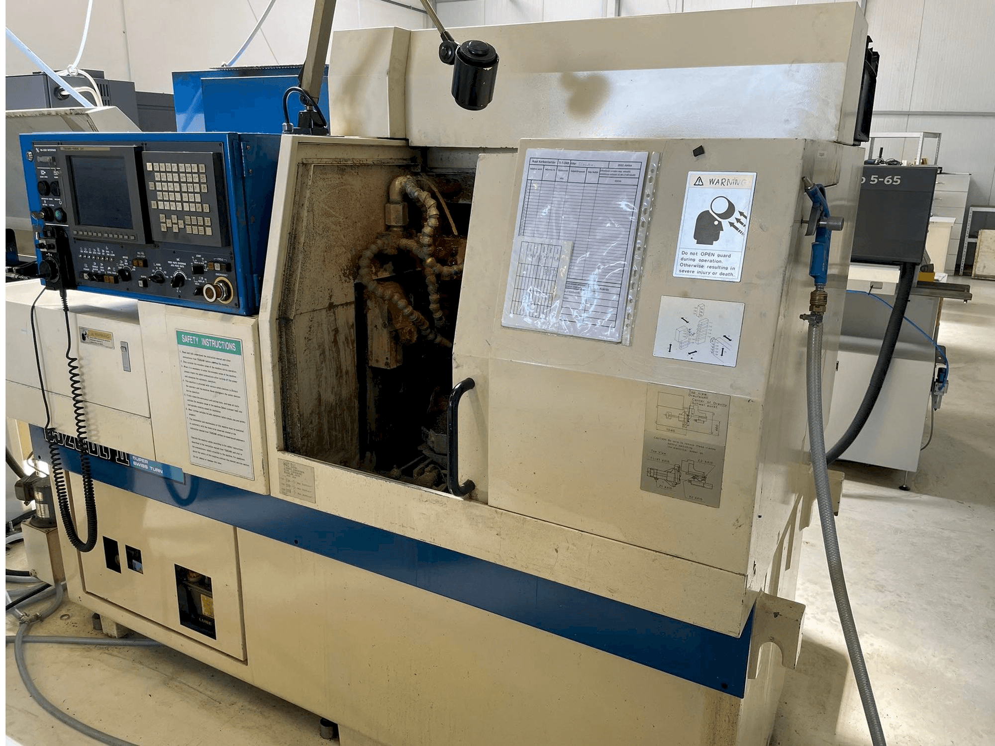 Right side view of TSUGAMI BS20-II machine