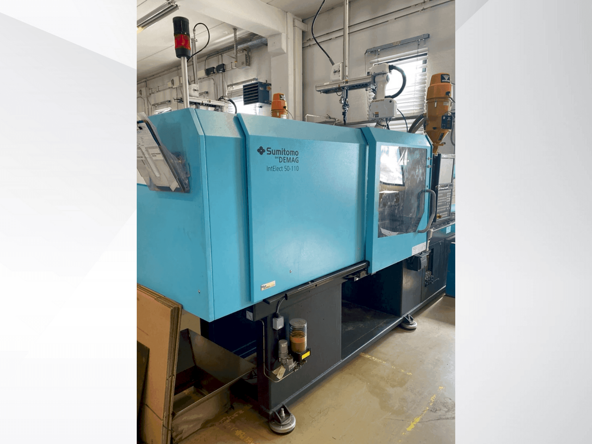 Front view of DEMAG IntElect 50/370-110 machine