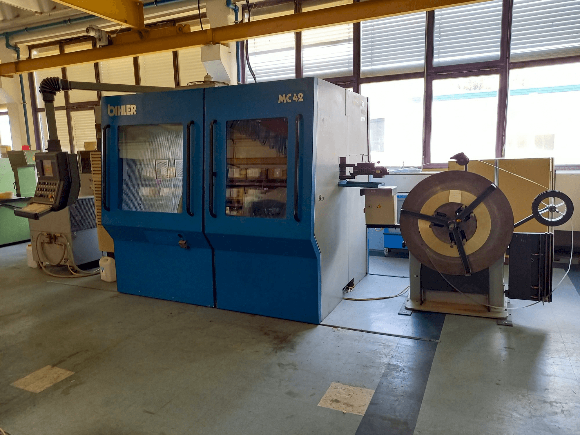 Front view of Bihler MULTICENTER MC42 machine
