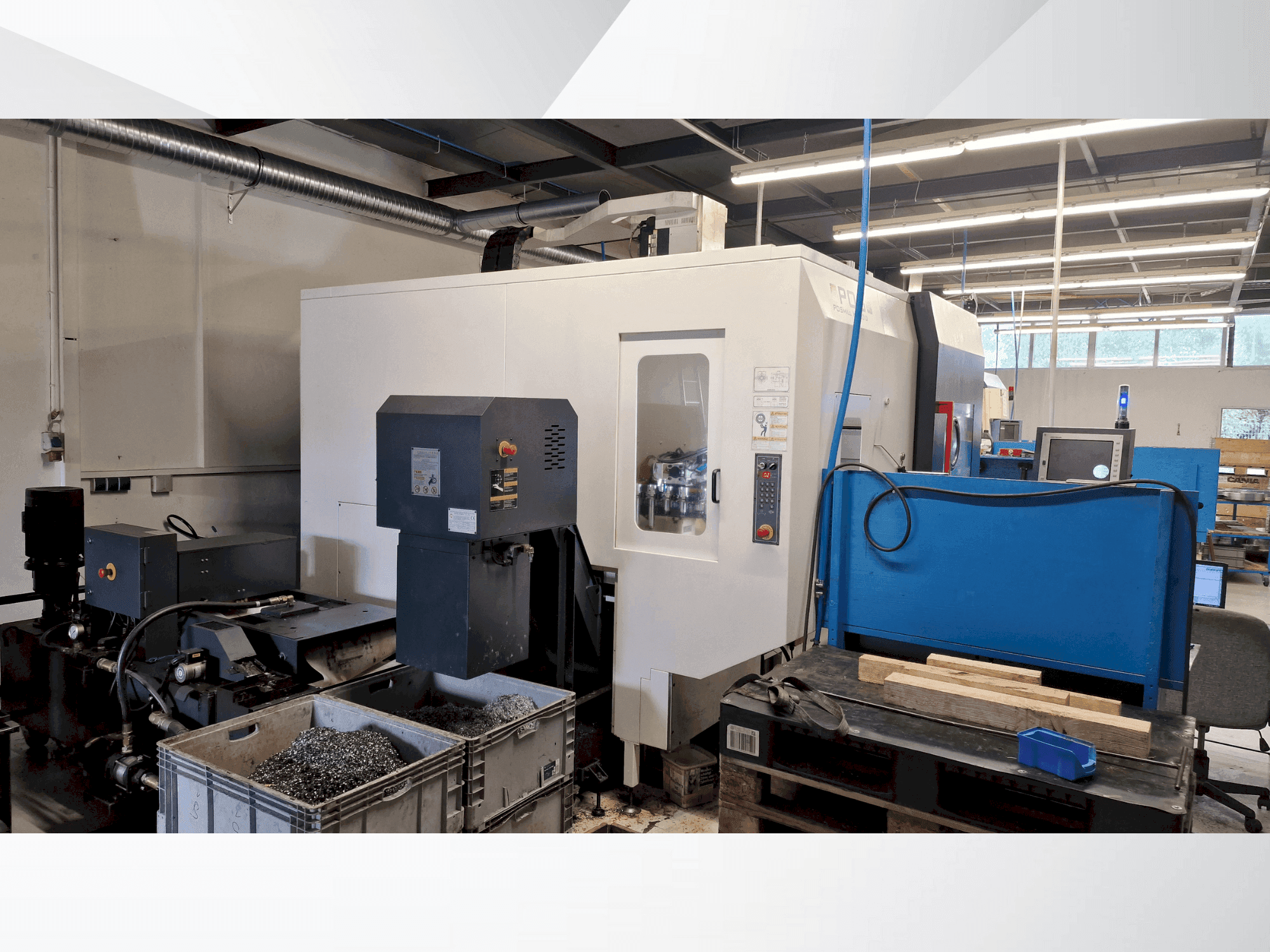 Front view of POSmill H 500 U machine