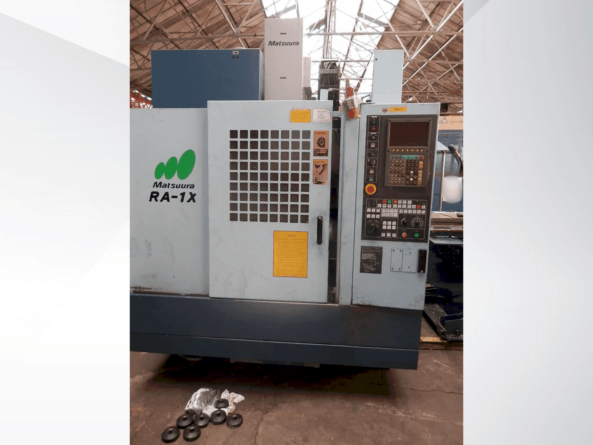 Front view of Matsuura RA-1X Twin Pallet machine