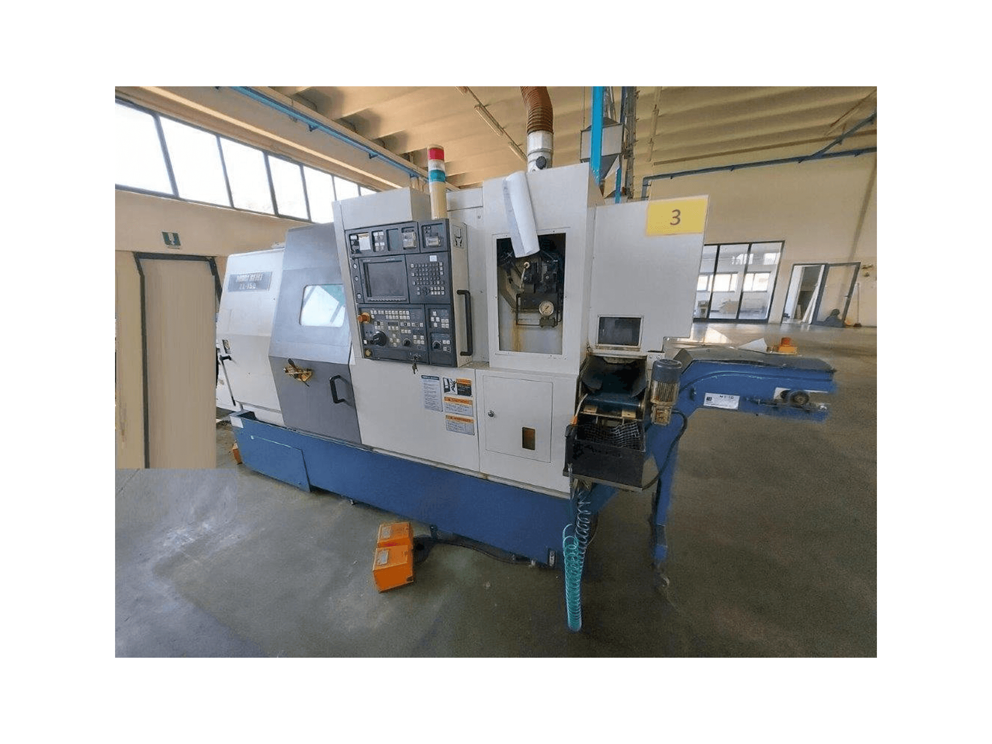 Front view of MORI SEIKI ZL 150SMC machine