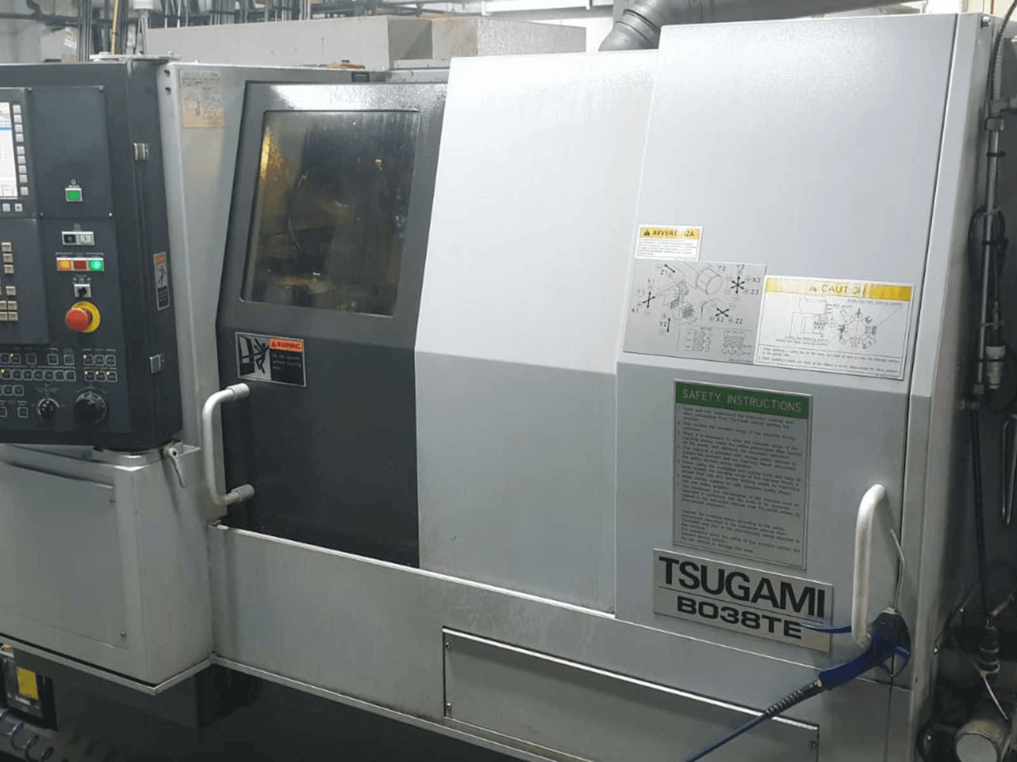Front view of TSUGAMI BO38TE machine