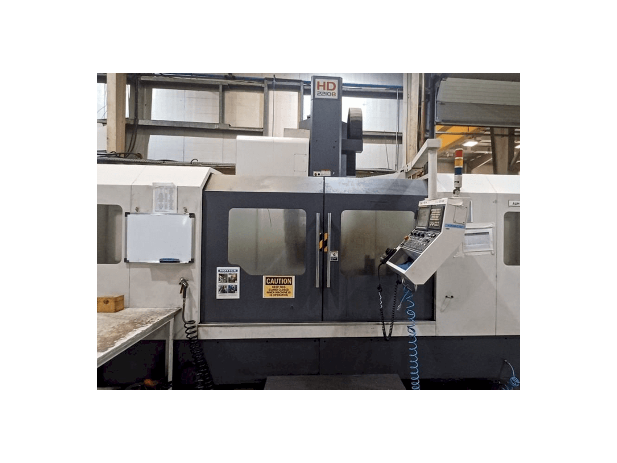 Front view of Dugard HD 2210B machine