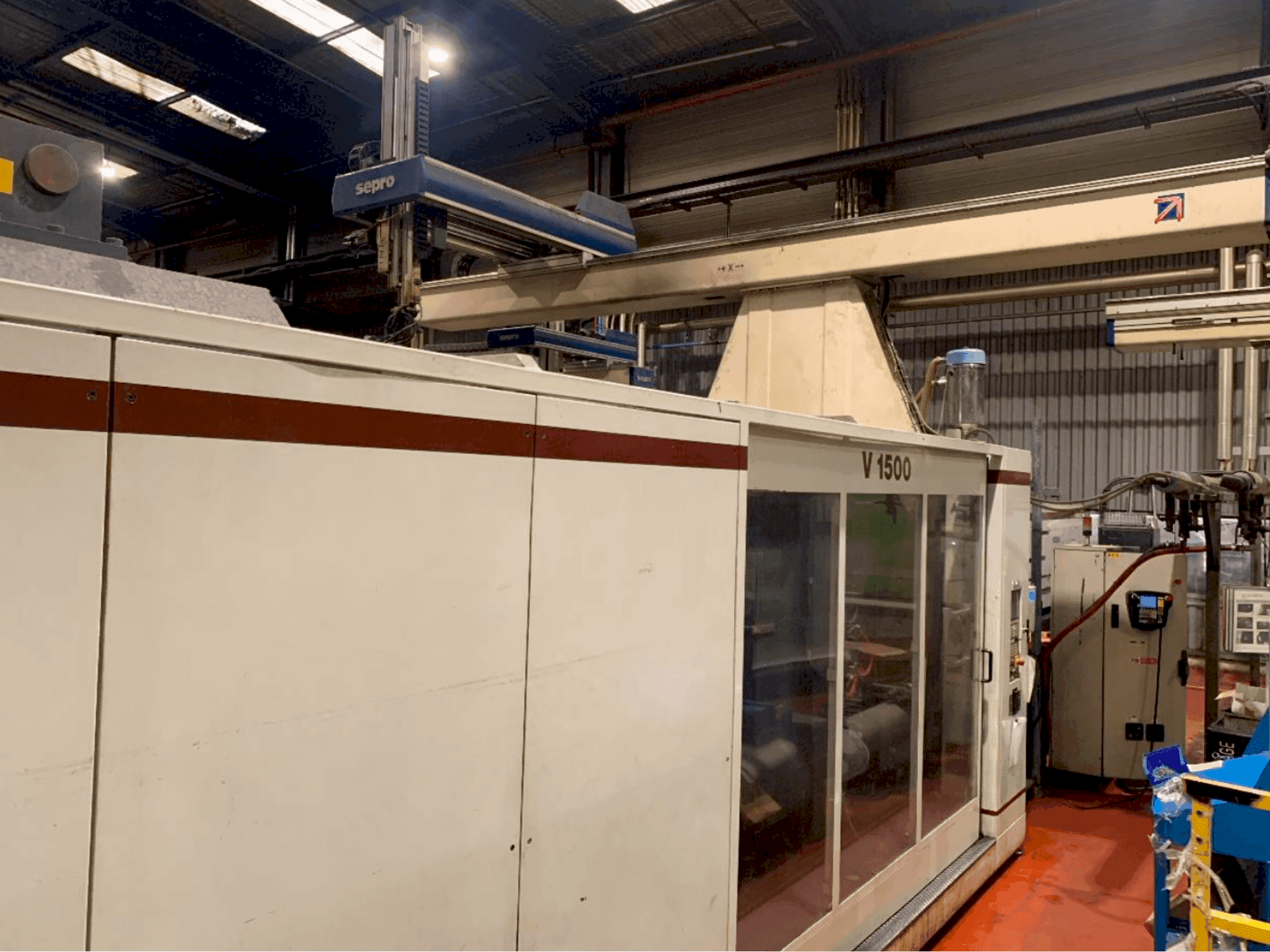 Front view of Negri Bossi 15000 H - 15200 machine