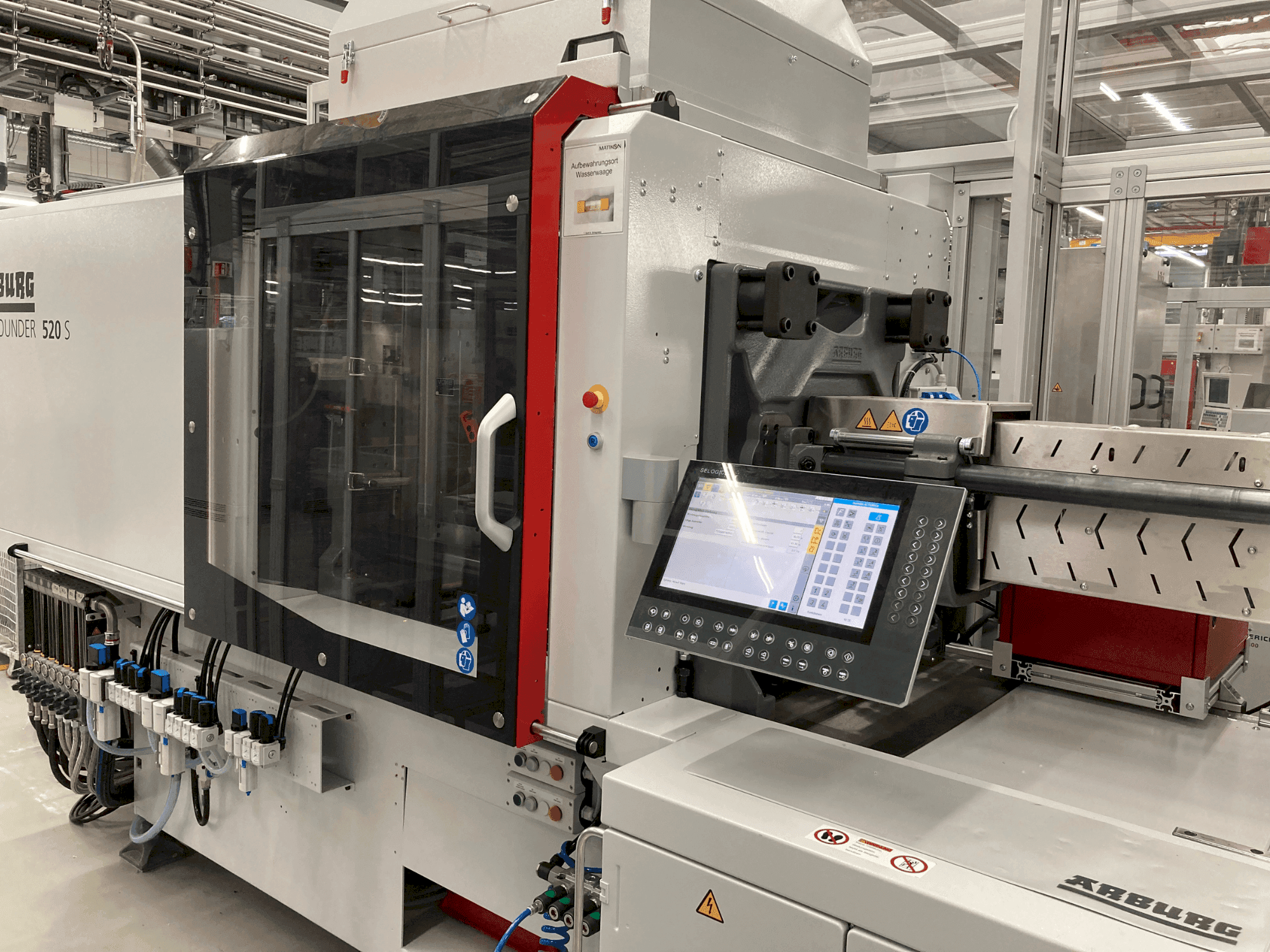 Front view of Arburg Allrounder 520 S 1600-400 machine