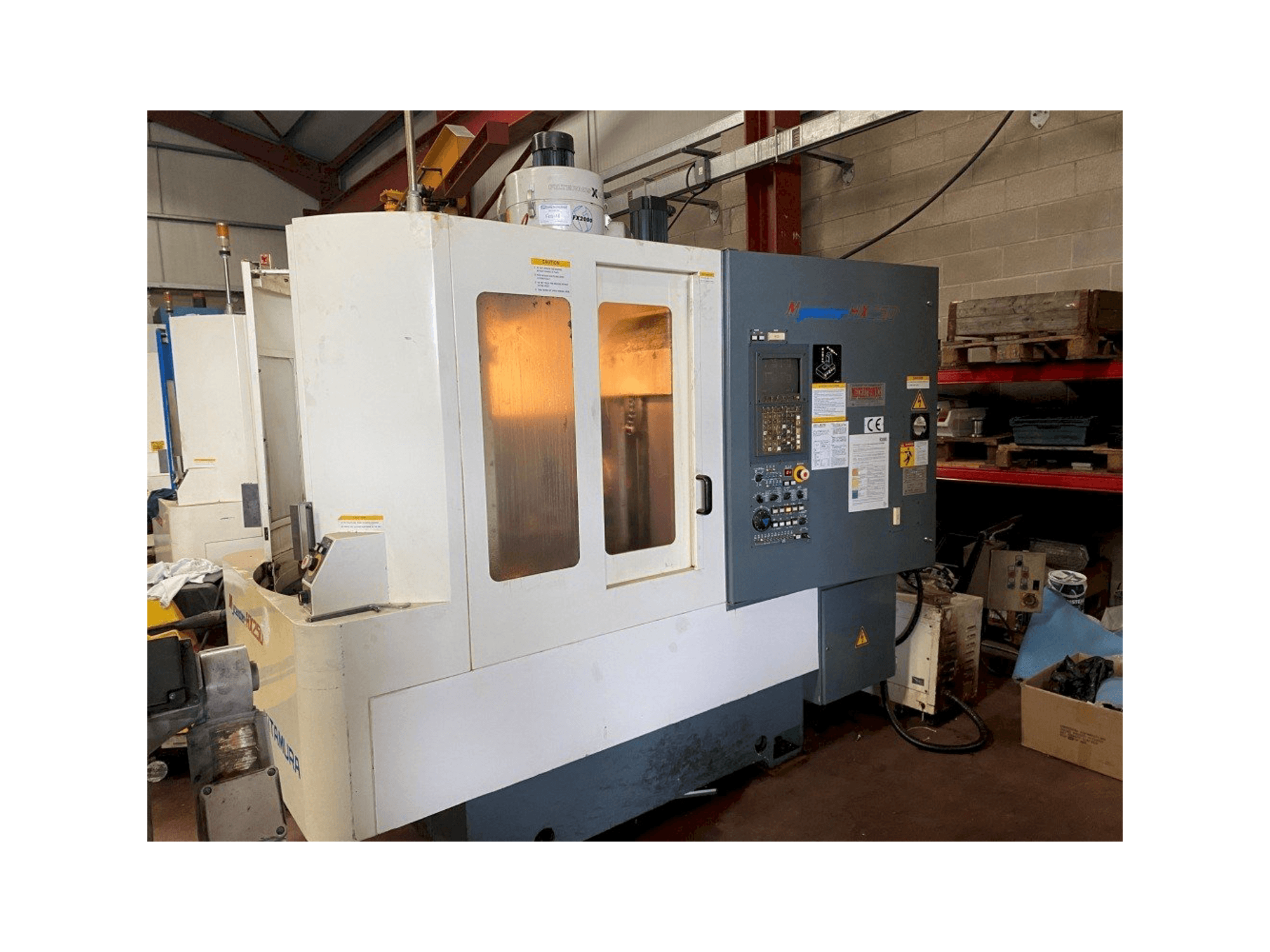 Front view of Kitamura Mycenter HX250 machine