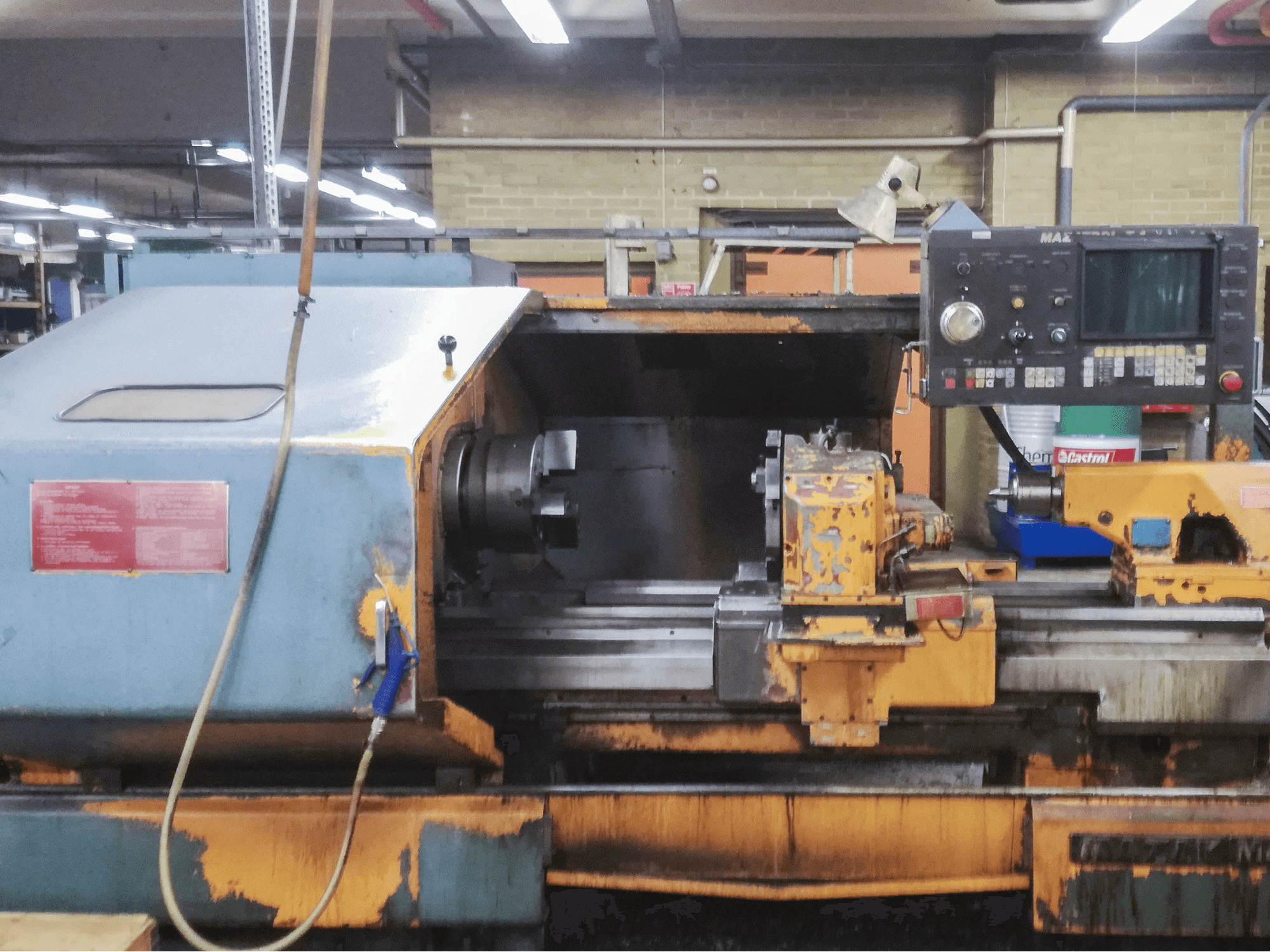 Front view of Mazak M4-1000 Machine