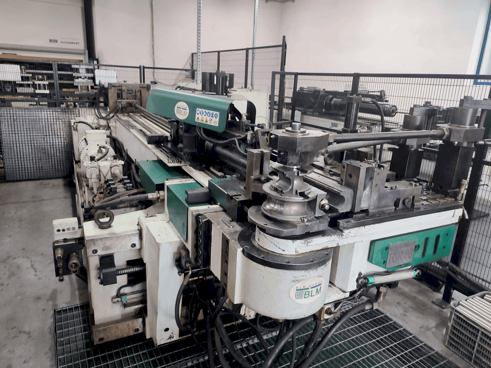 Front view of BLM DYNAM 3FNC machine