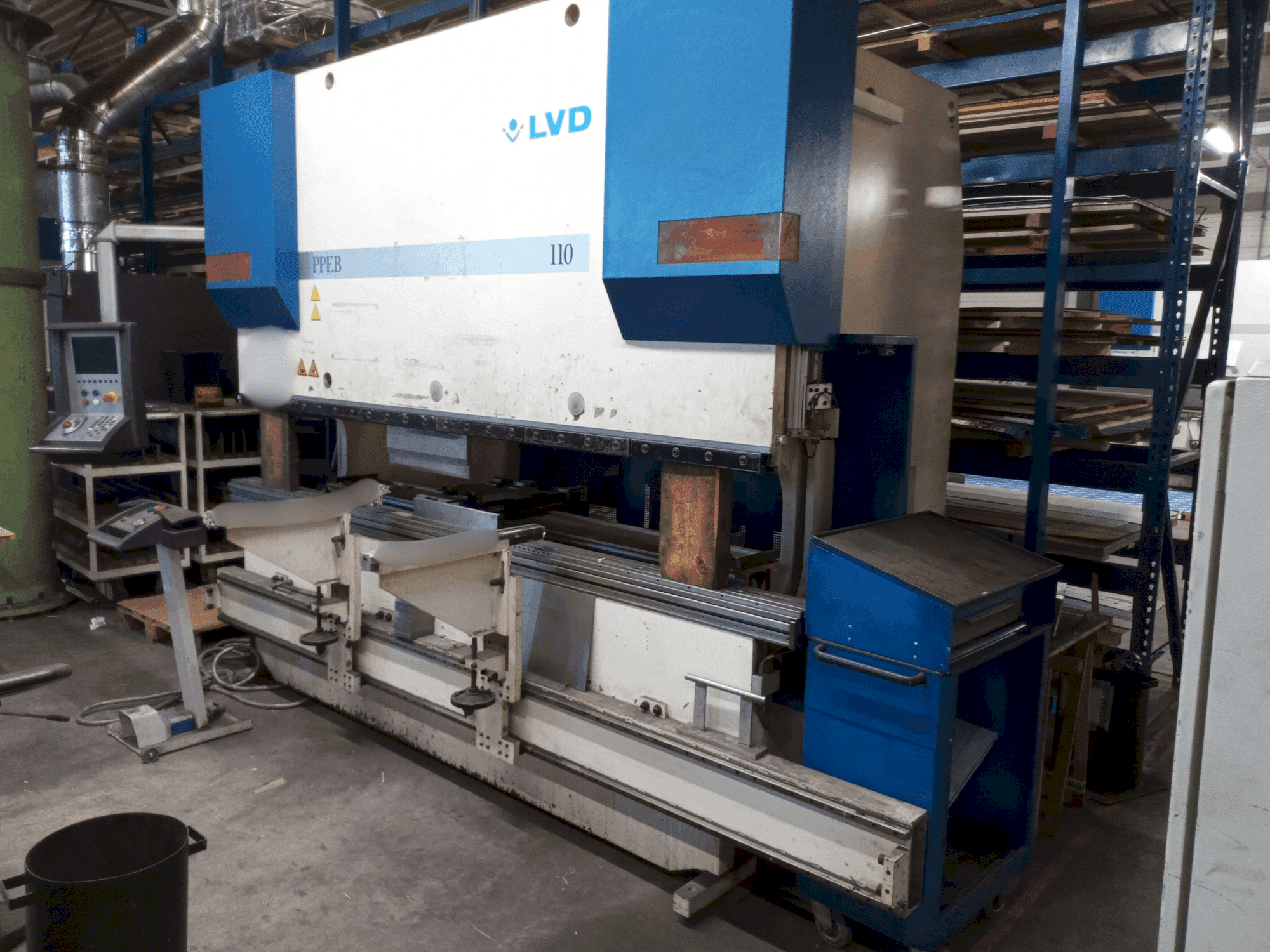 Front view of LVD PPEB 110/30 machine