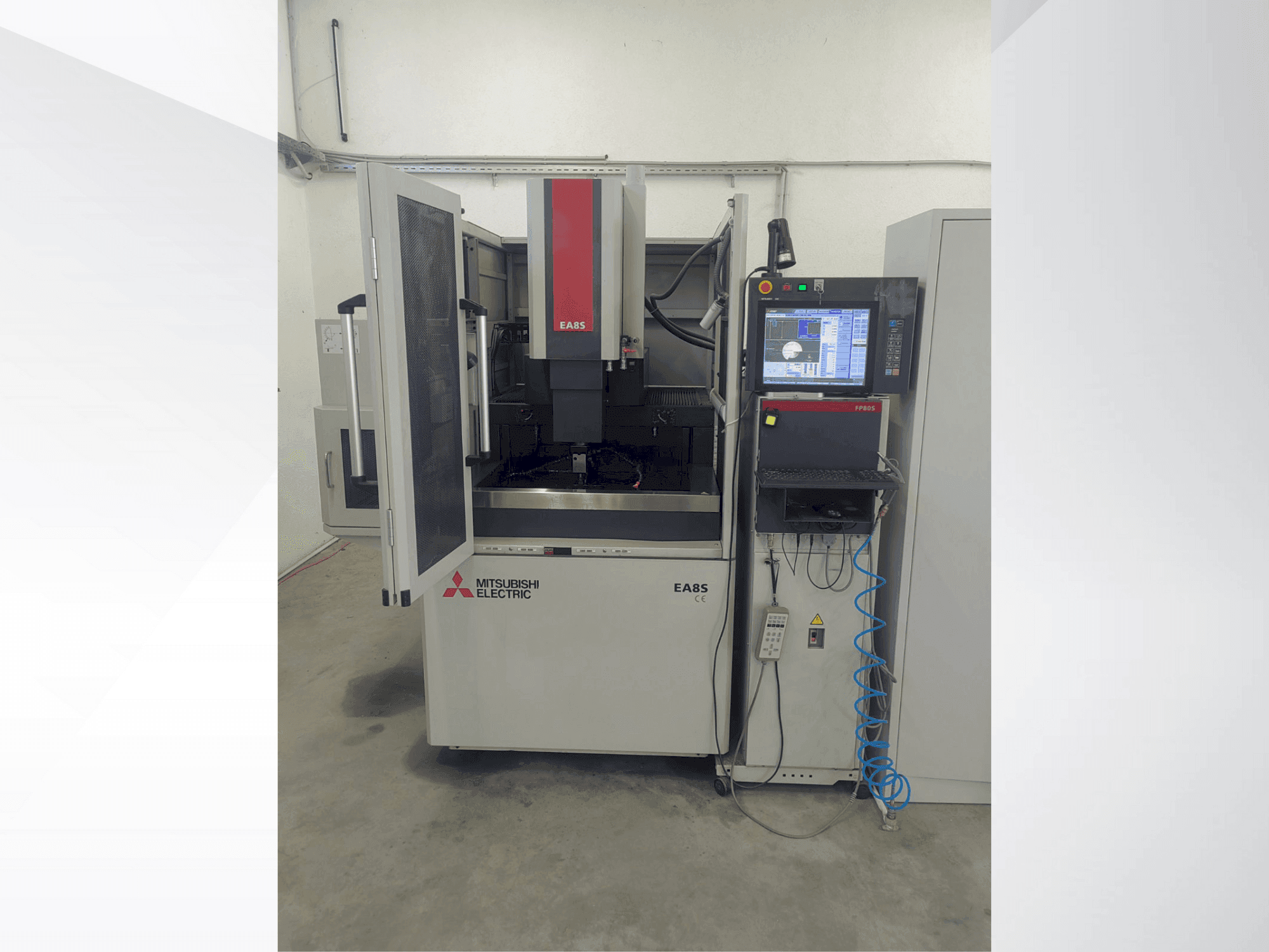 Front view of Mitsubishi Electric EA8S machine