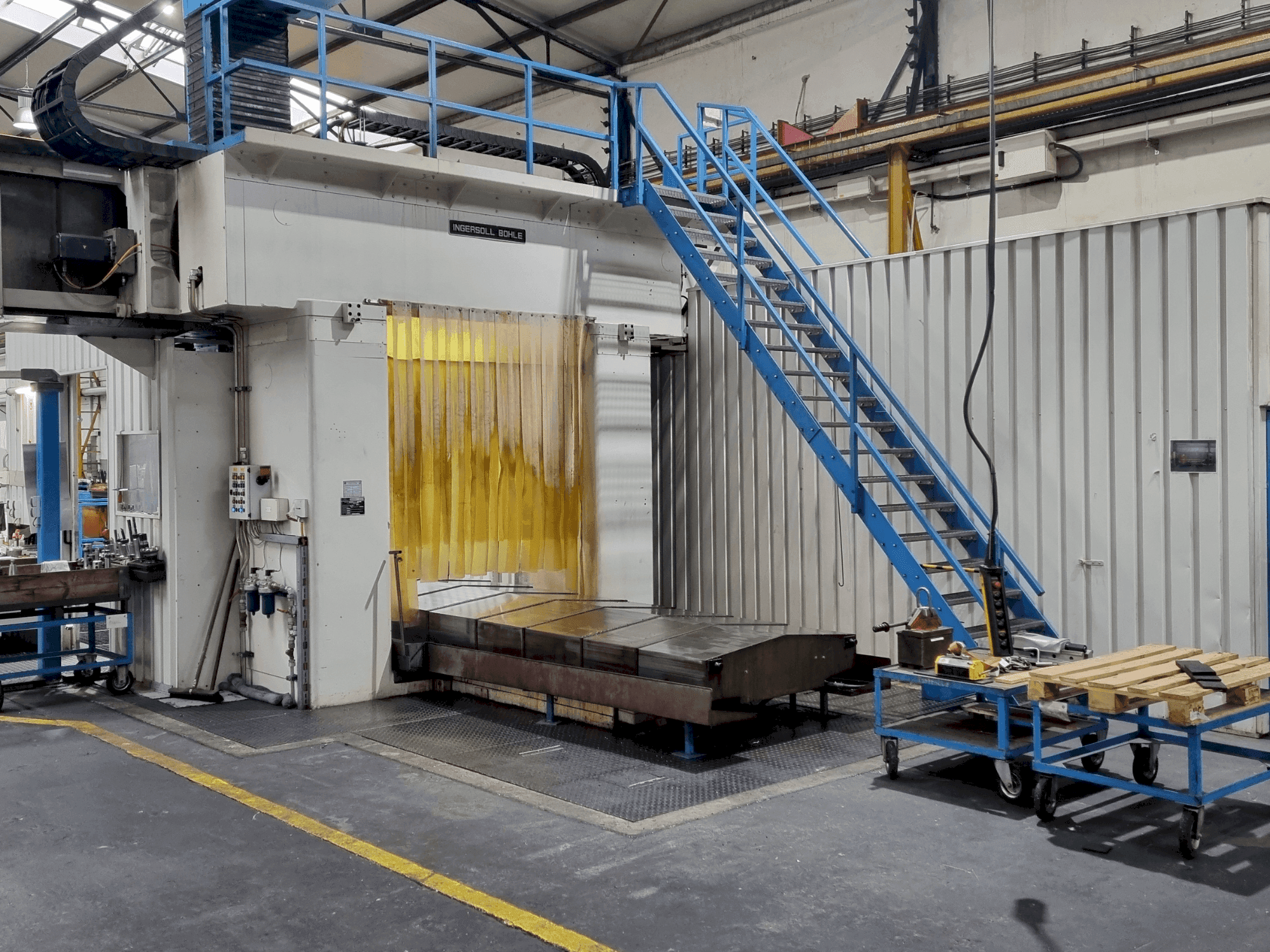 Front view of INGERSOLL BOHLE FPMS 1200 machine