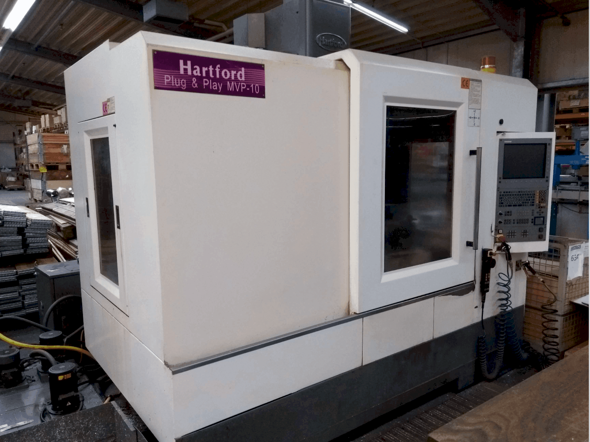 Front view of HARTFORD Plug & Play MVP 10 machine