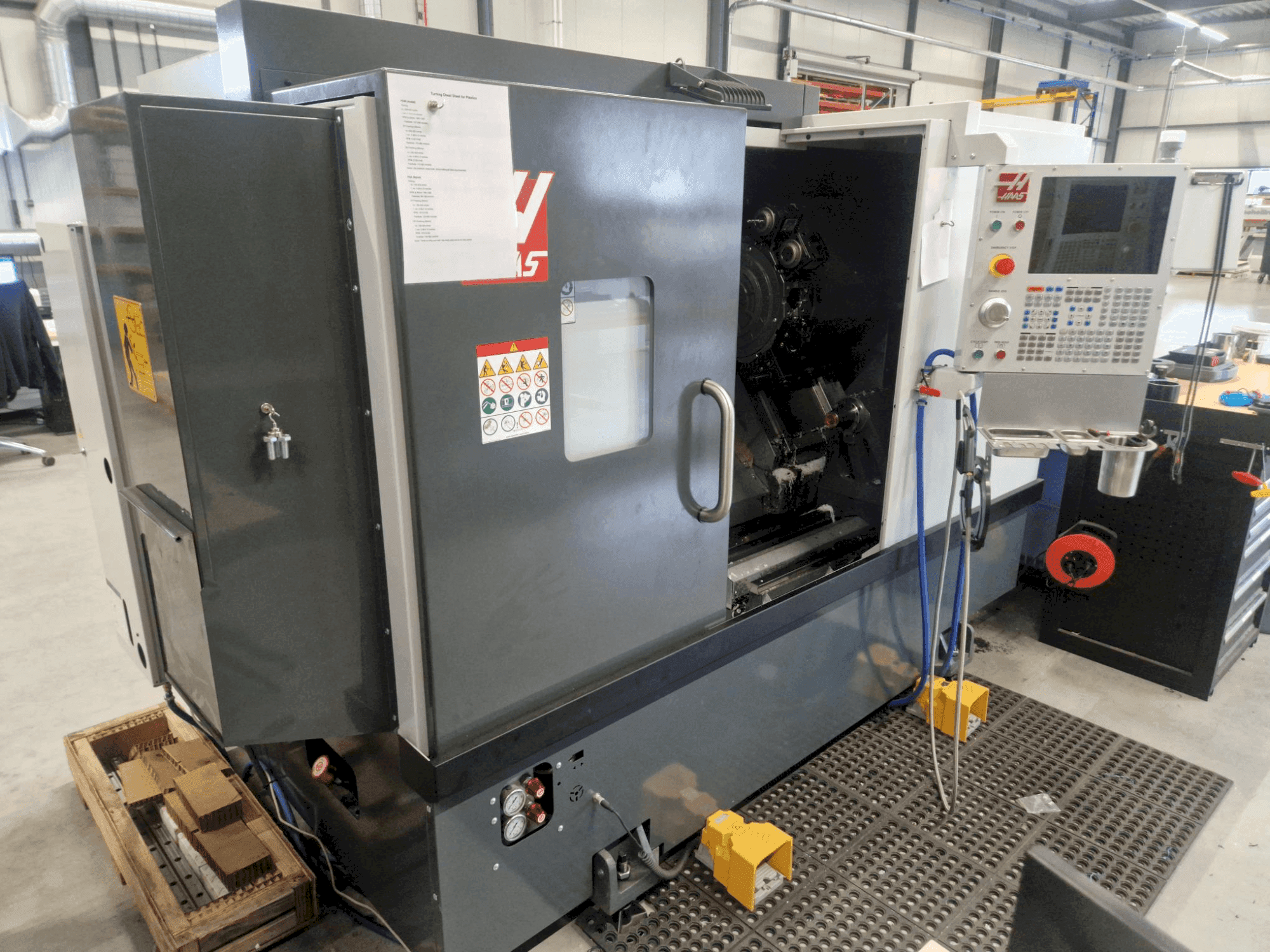 Front view of HAAS ST-25Y machine