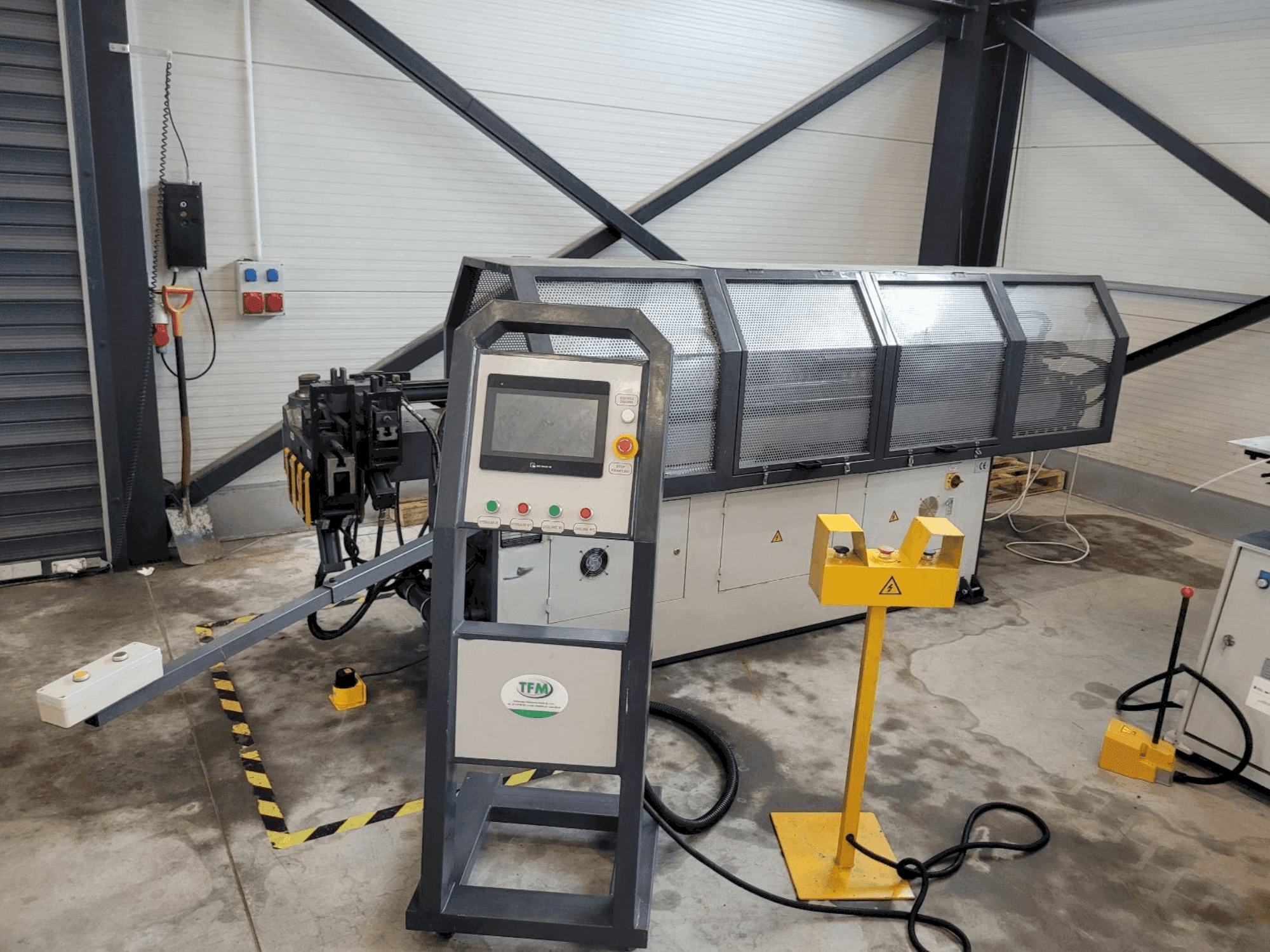 Front view of TFM GM-SB-38CNC- 2A1S machine