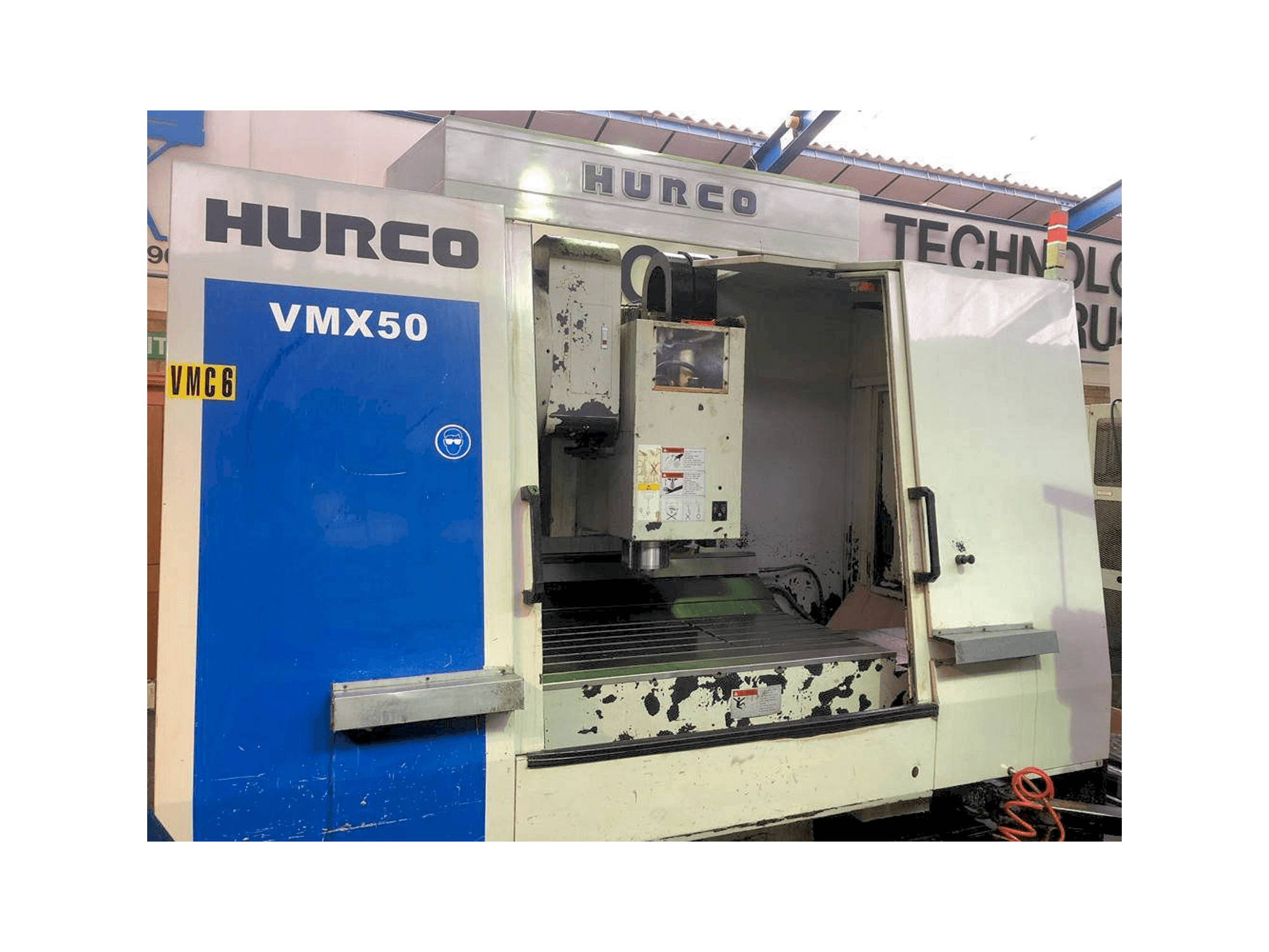 Front view of Hurco VMX 50/40T machine