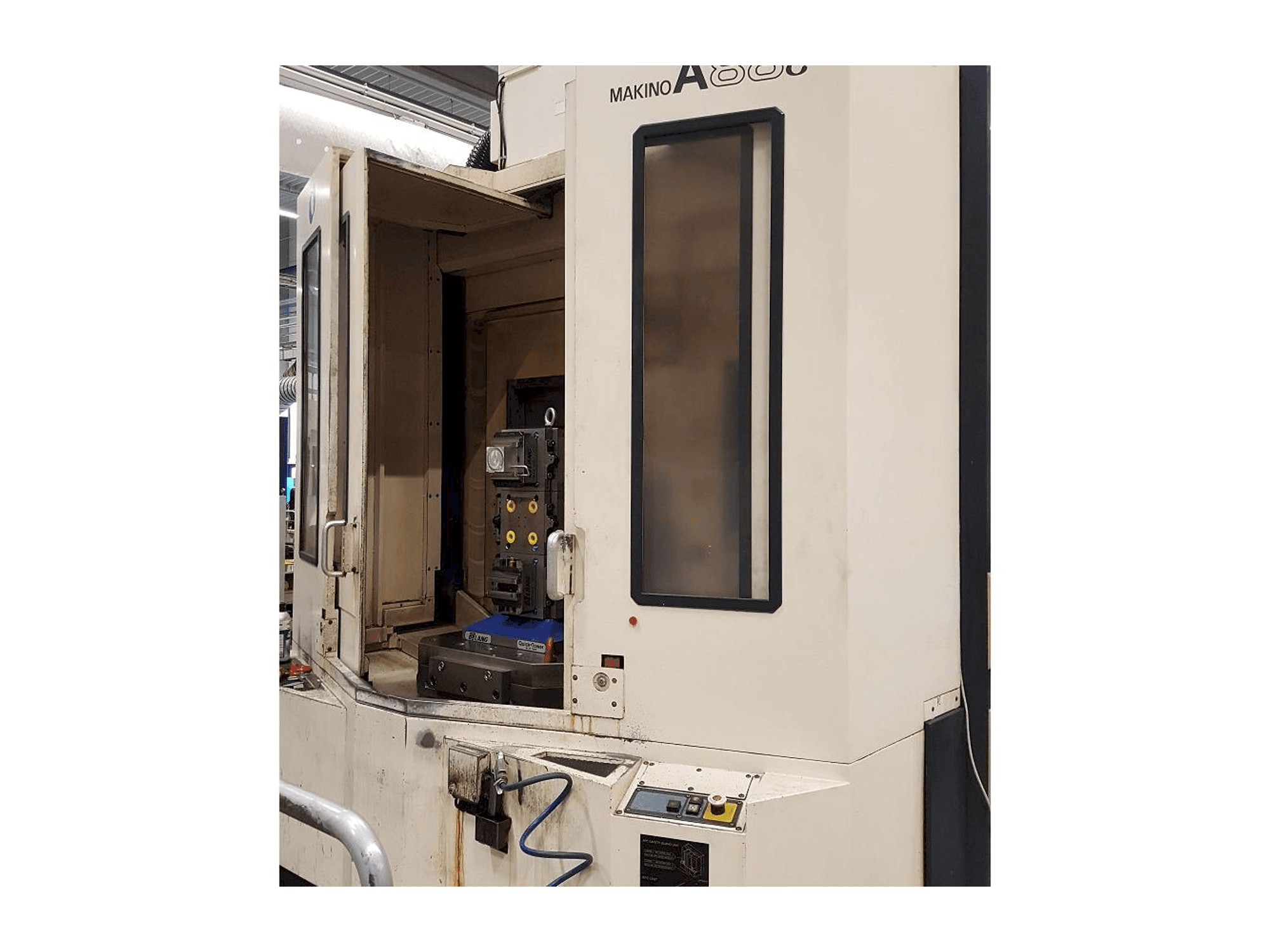 Front view of Makino A88E machine