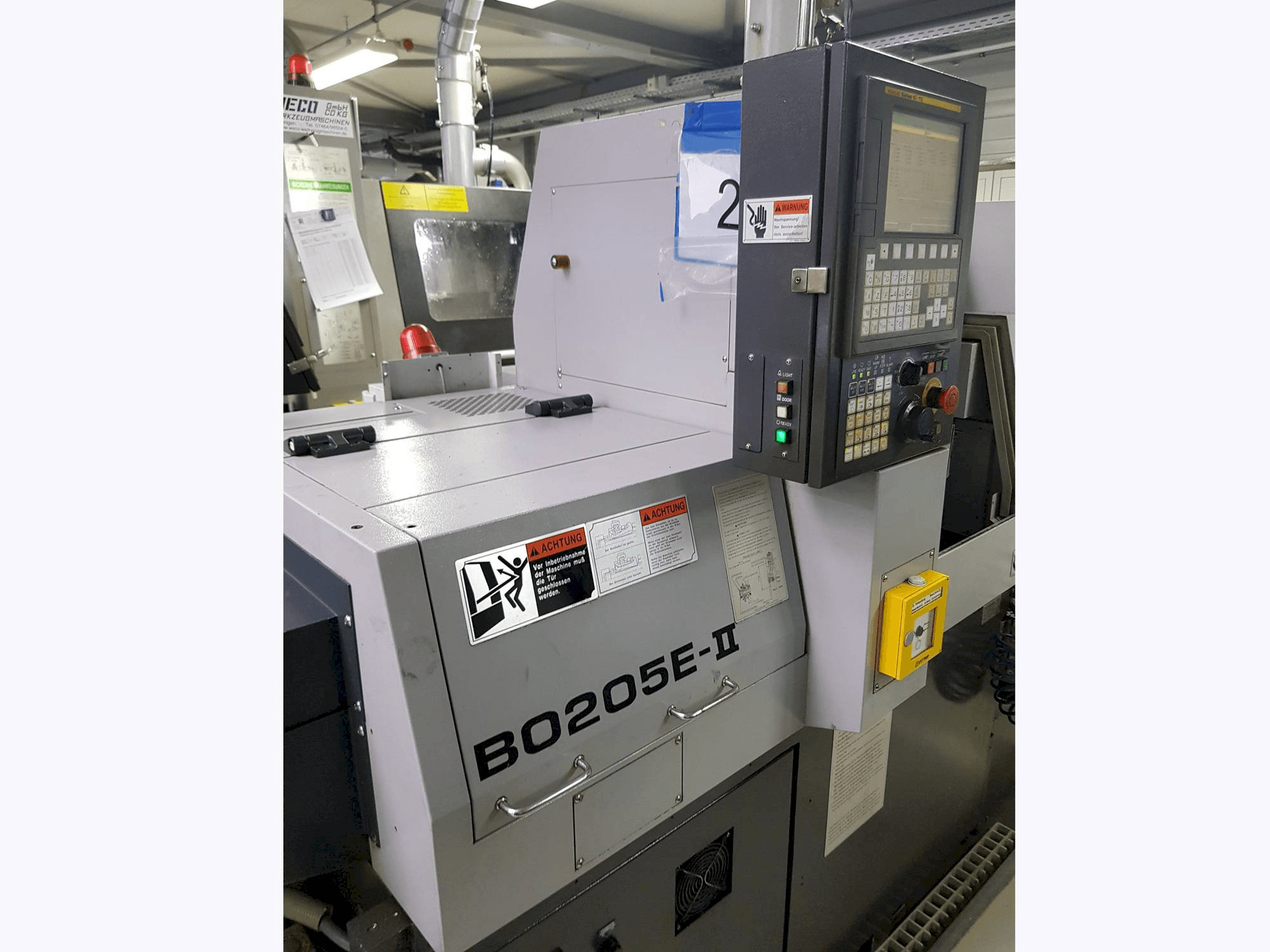 Front view of TSUGAMI BO205E-II machine