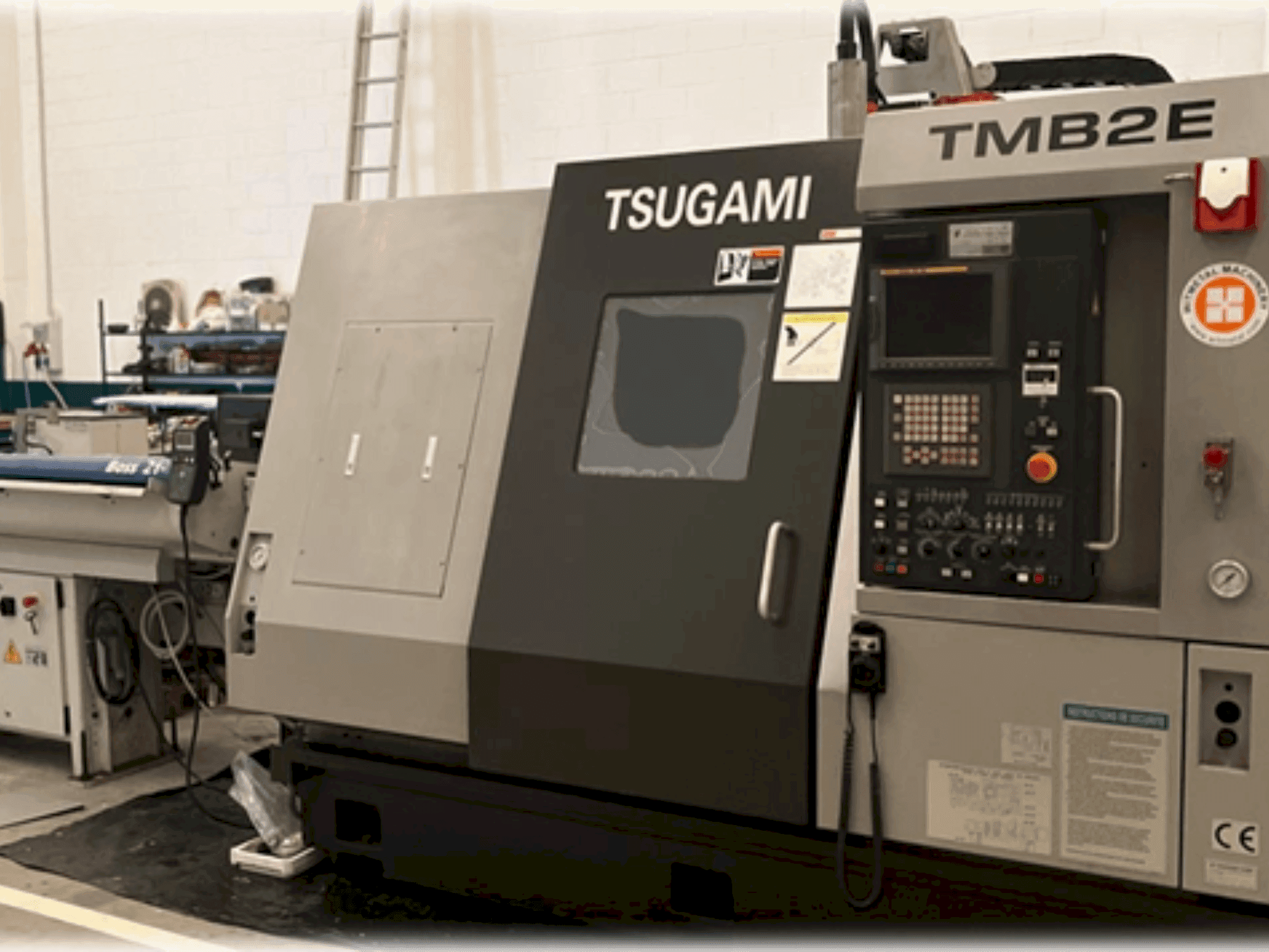 Front view of TSUGAMI TMB 2E machine