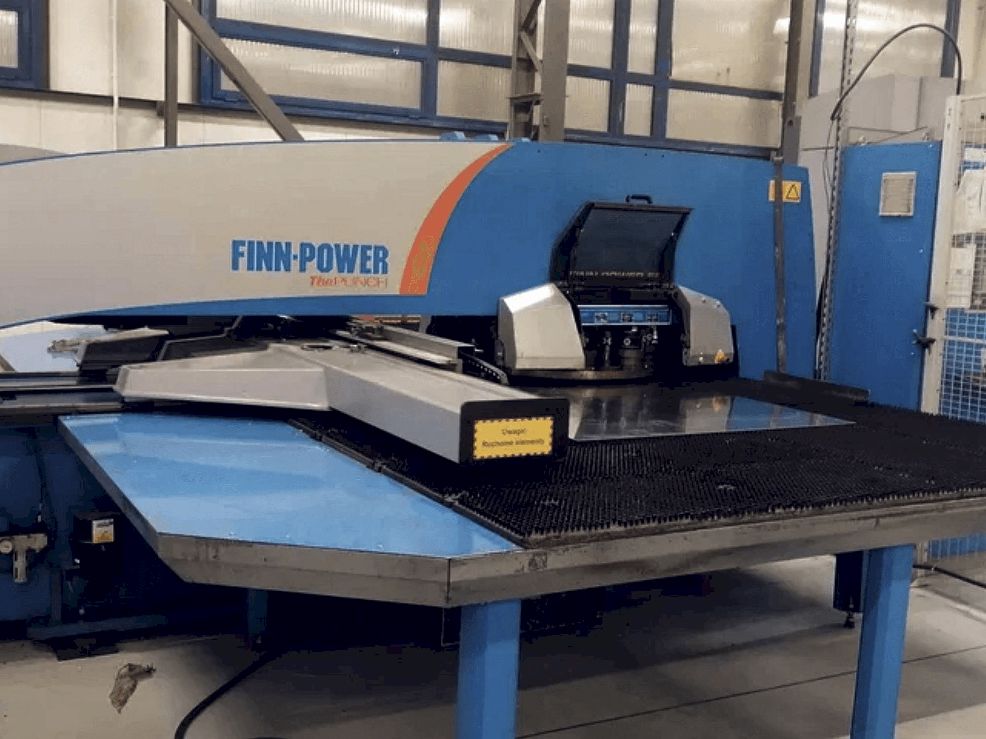 Front view of Finn-Power E5x machine